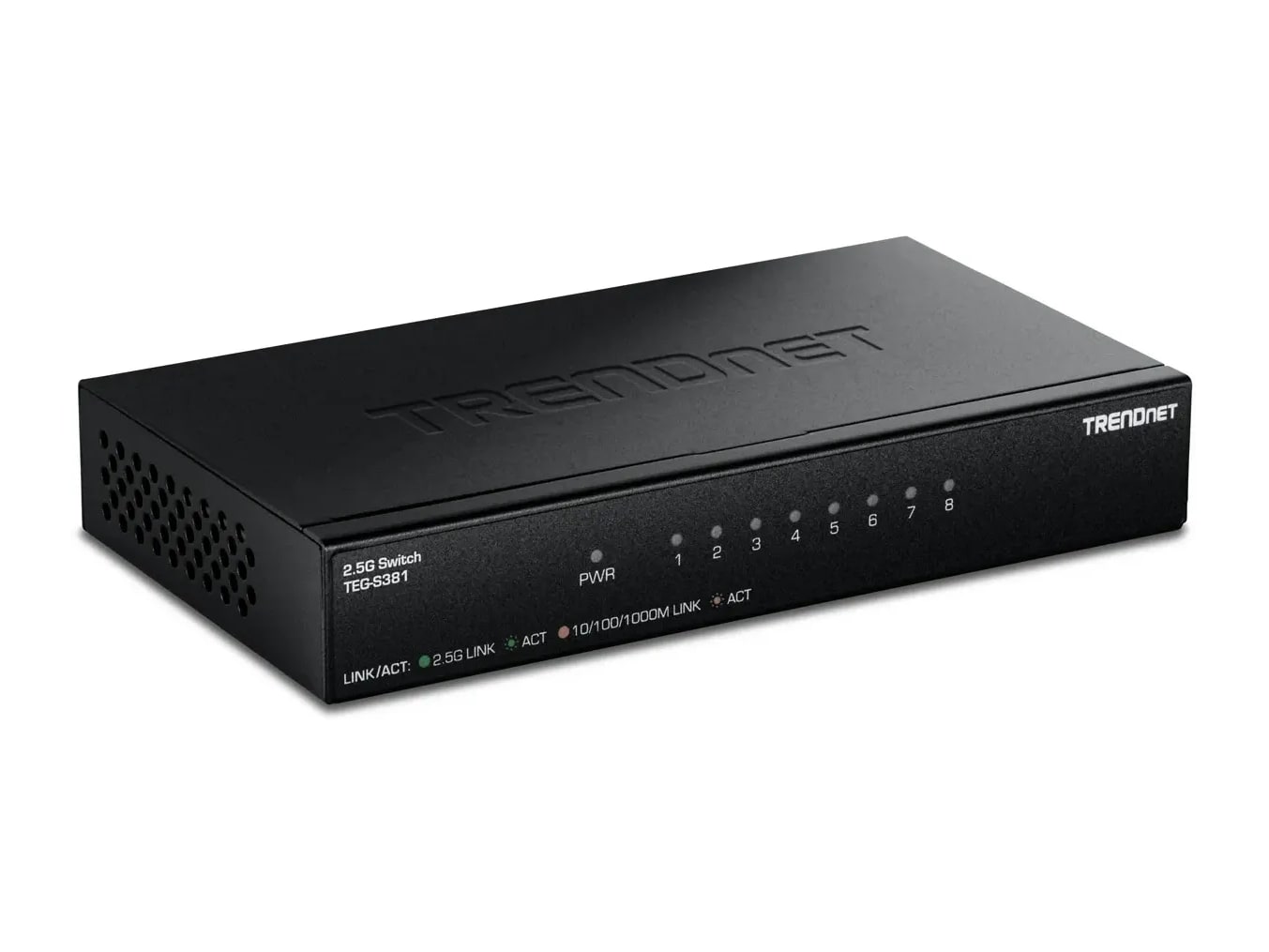 TRENDnet - TEG-S381 8-Port 2.5G Unmanaged Desktop Switches