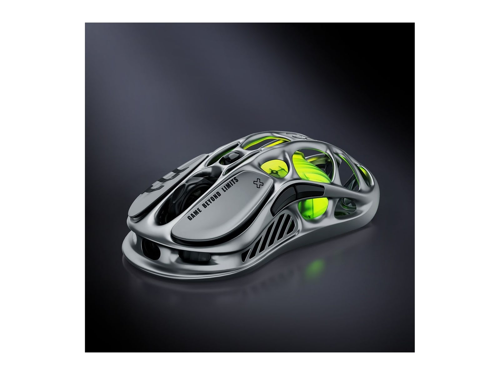 GravaStar - Mercury M1 Pro Wireless Mice - Gunmetal Gray