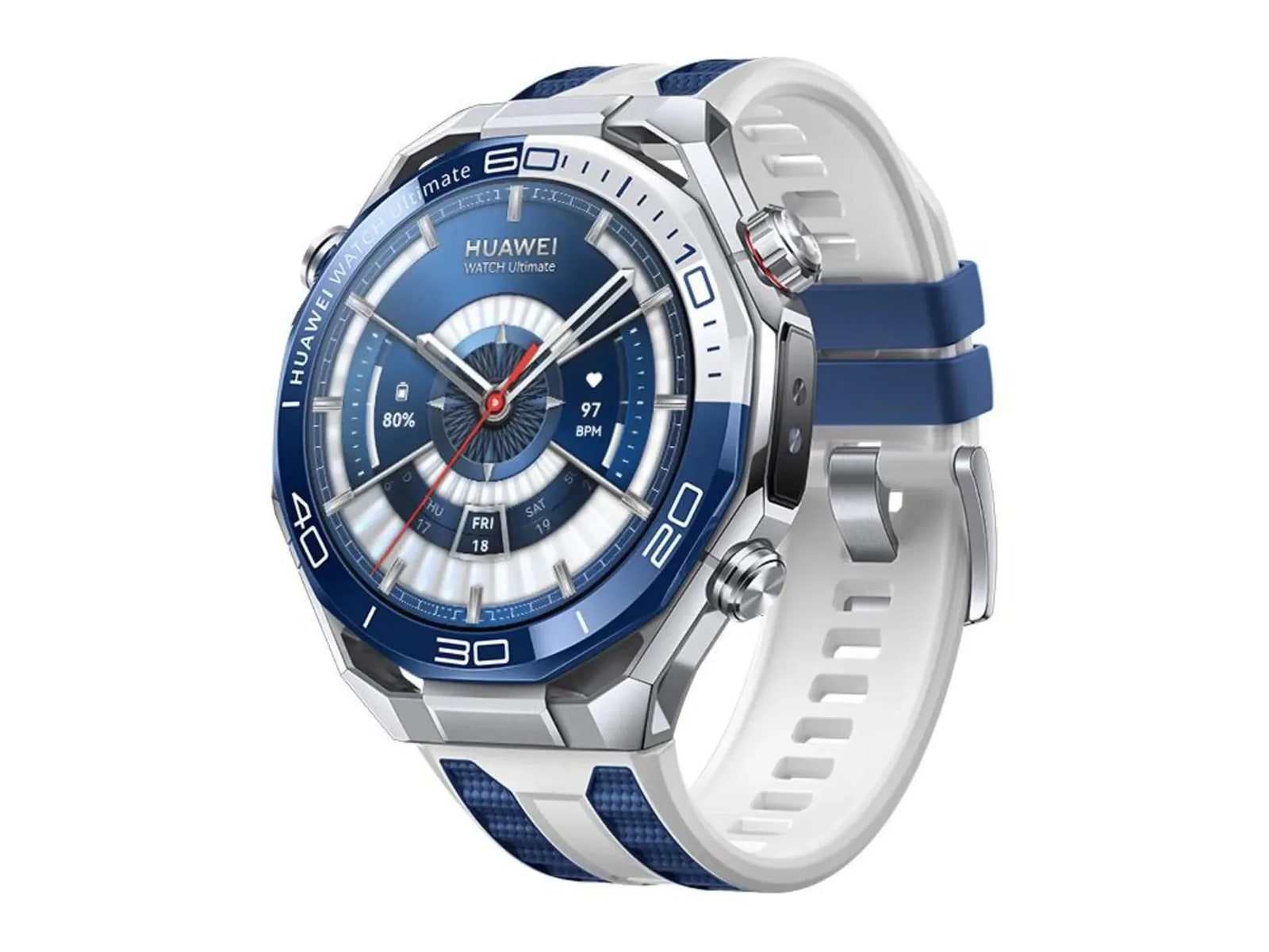 Huawei - Watch Ultimate 2 Smart Watches - Blue