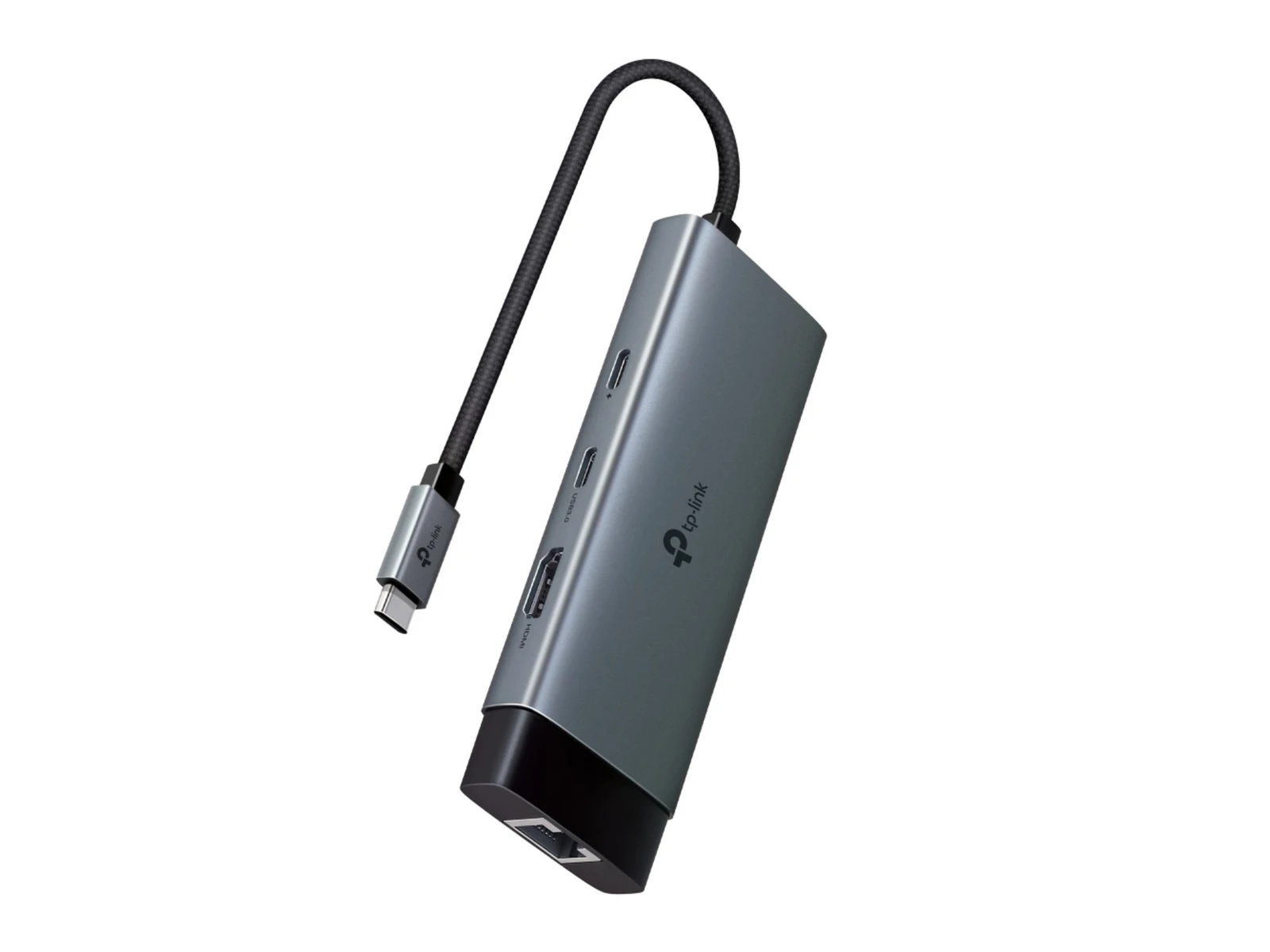 TP-Link - UH6120C USB-C USB Hubs - Gray
