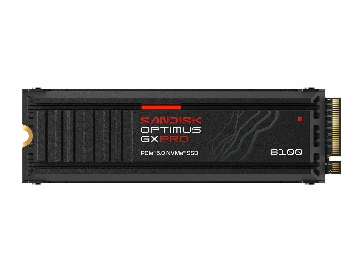 SanDisk - Optimus GX PRO 8100 Heatsink 1TB Storage Drives - PCIe 5.0 NVMe