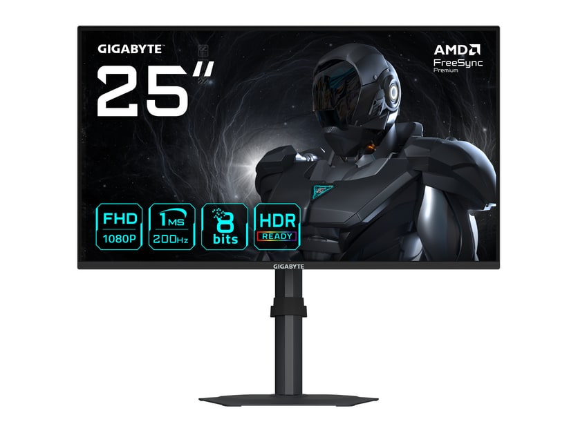 Gigabyte - 24.5" G25F2 Full HD 200Hz Gaming Monitors