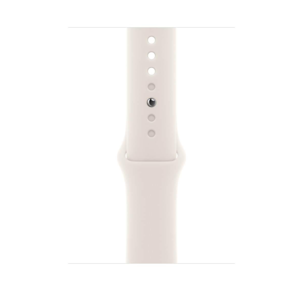 Apple - Apple Watch Sport Band - 46mm - Sport Band - M/L - Starlight