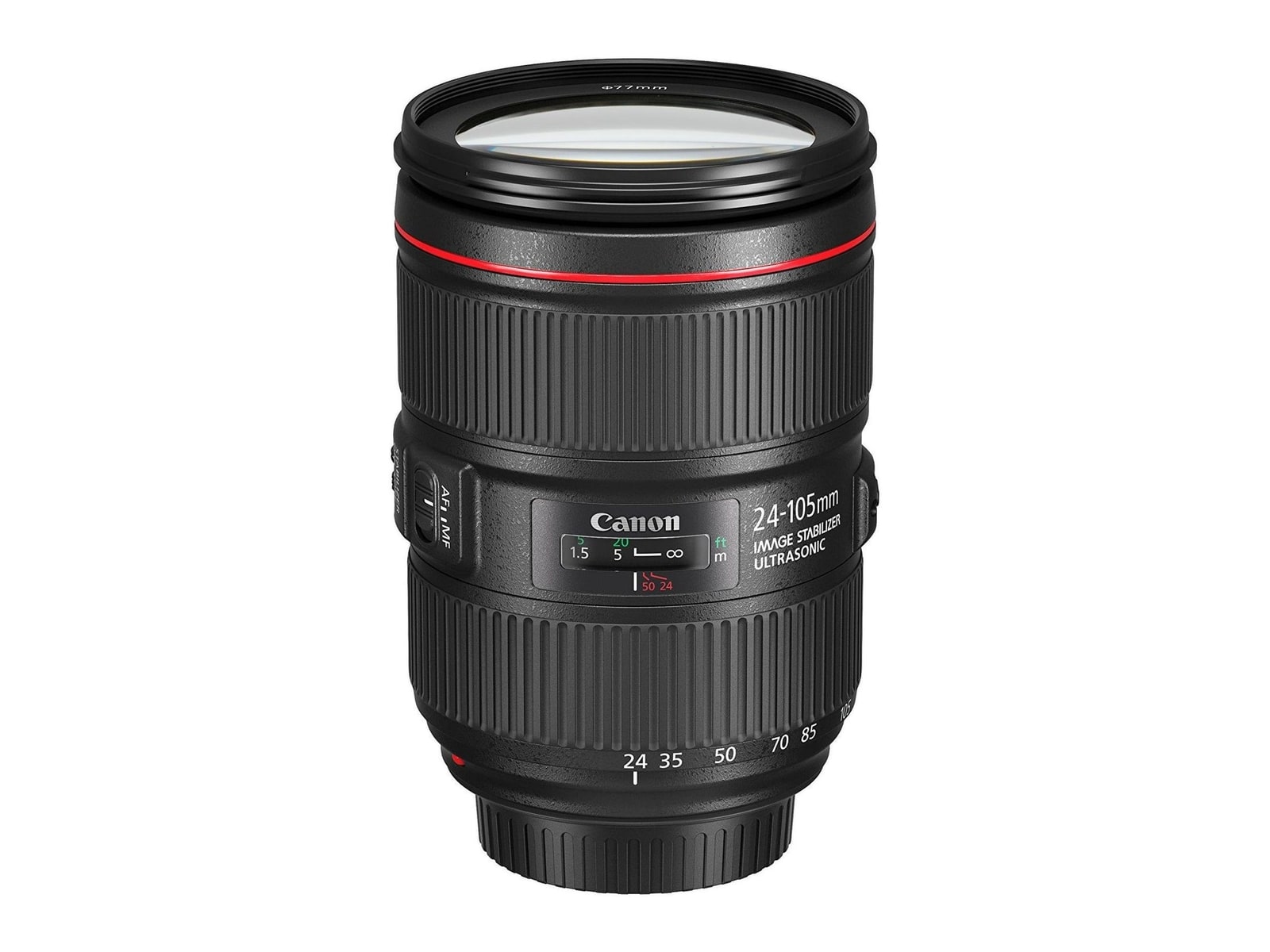 Canon - EF 24-105mm f/4L IS II USM Camera Lenses - Black
