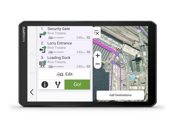 Garmin - dezl LGV820 GPS Navigation