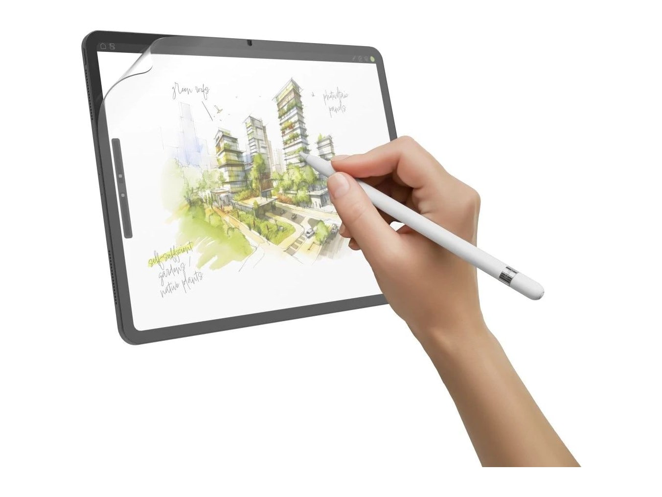 Hama - Feels Like Paper - Apple iPad 11 - Transparent