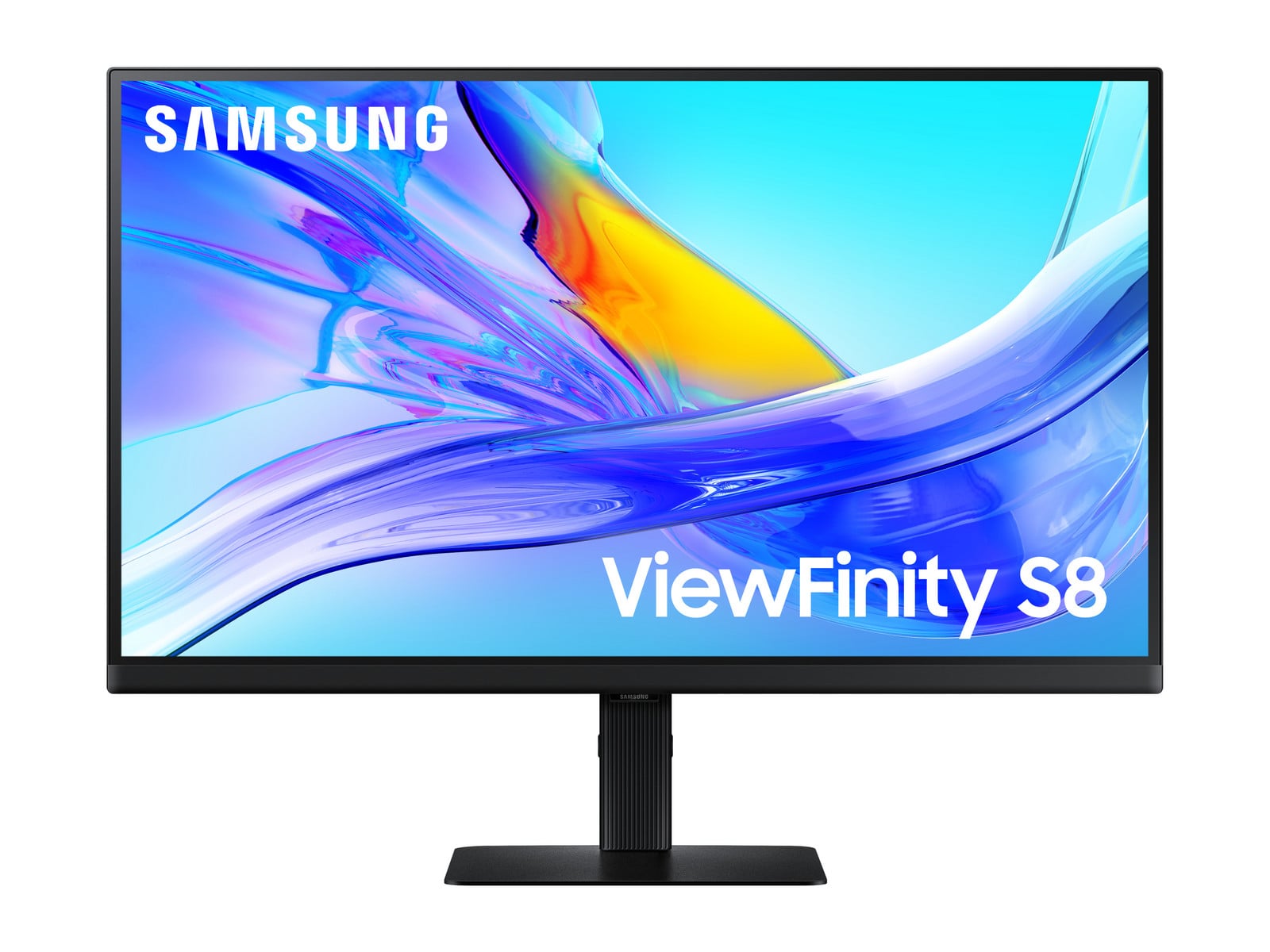 Samsung - 27" ViewFinity S8 S80UD 4K UHD 60Hz 4K/5K Monitors - Black