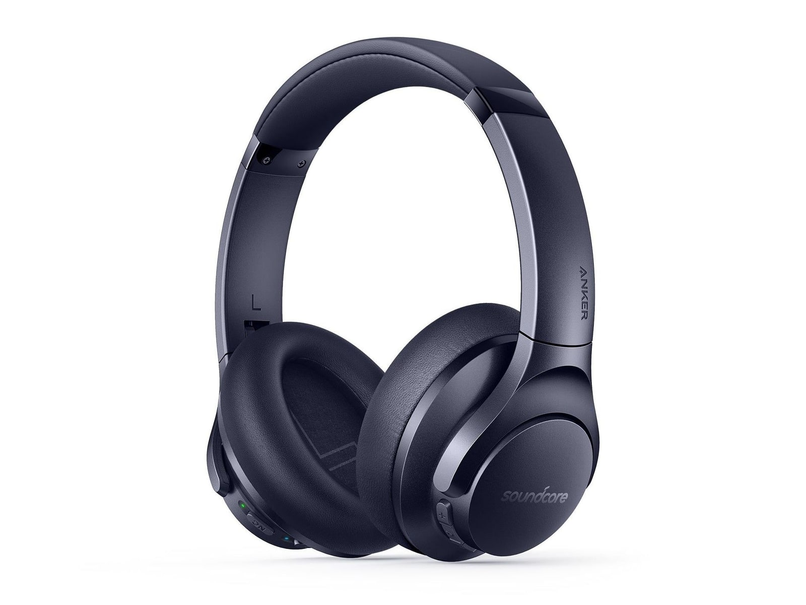Soundcore - Life Q20+ Bluetooth Over-Ear Headphones - Blue
