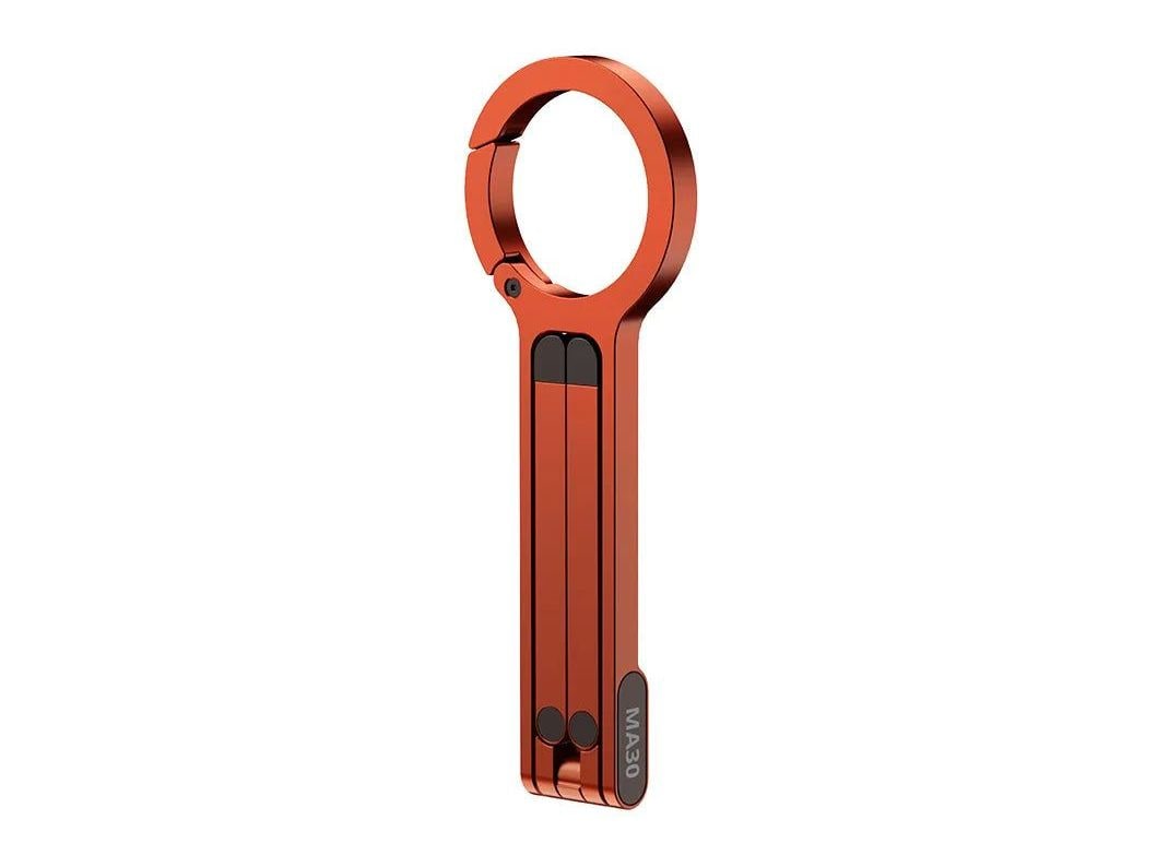 Ulanzi - MA30 Carabiner-Mounted Phone Tripod Camera Accessories - Orange