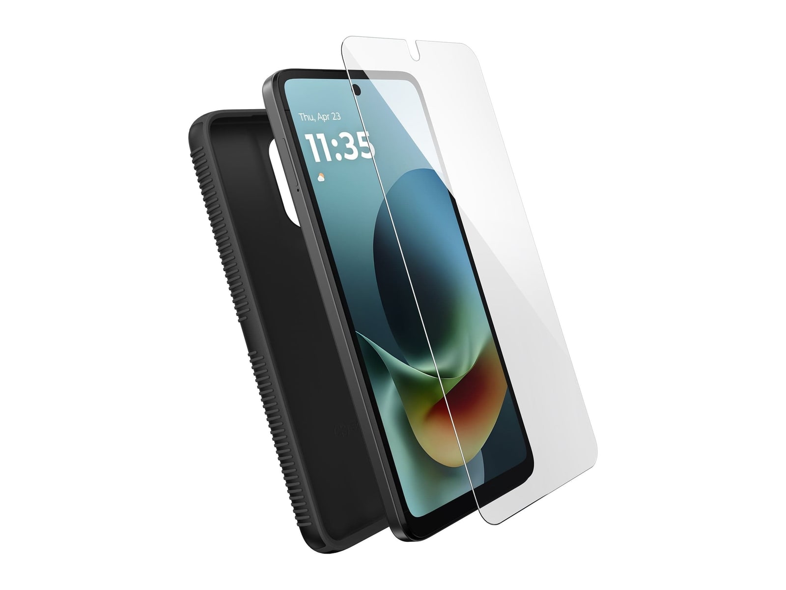 Speck - IMPACTHERO Grip + Tempered Glass - moto g play (2026) / moto g (2026) - Black/Shadow