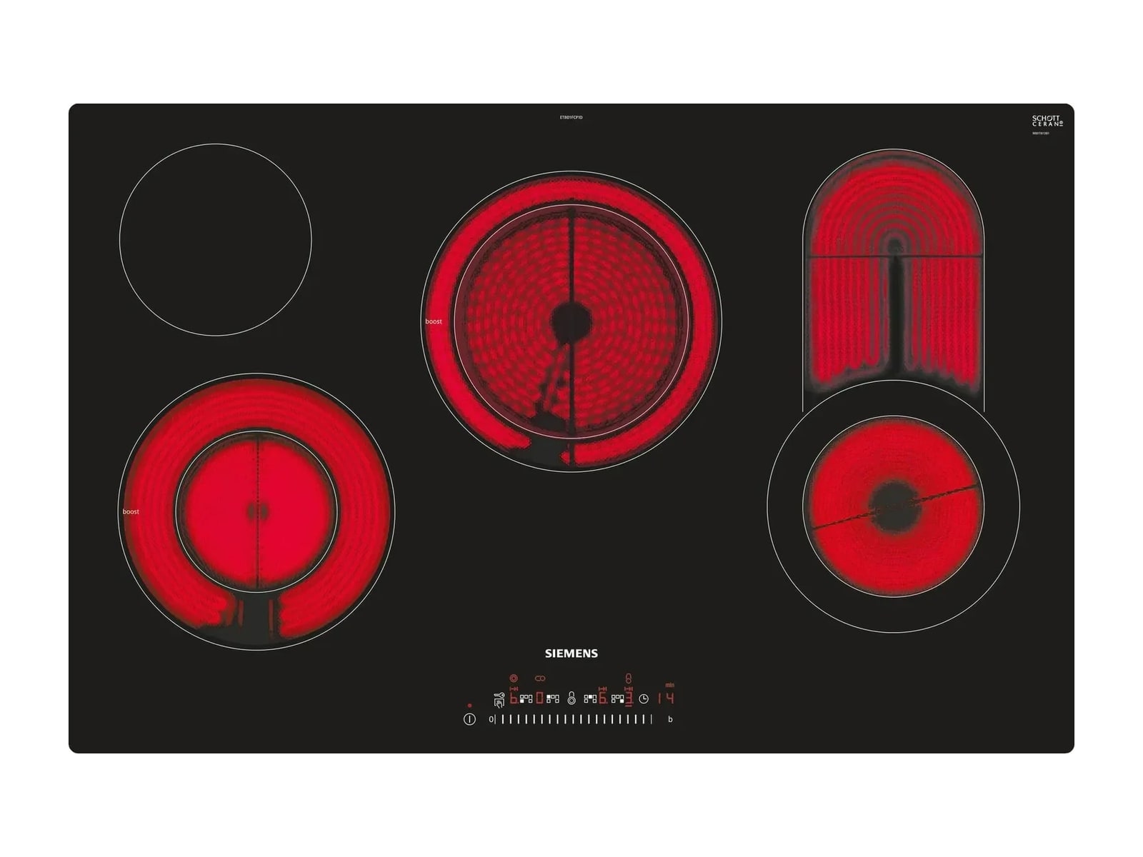 Siemens - ET801FCP1D Cooktops