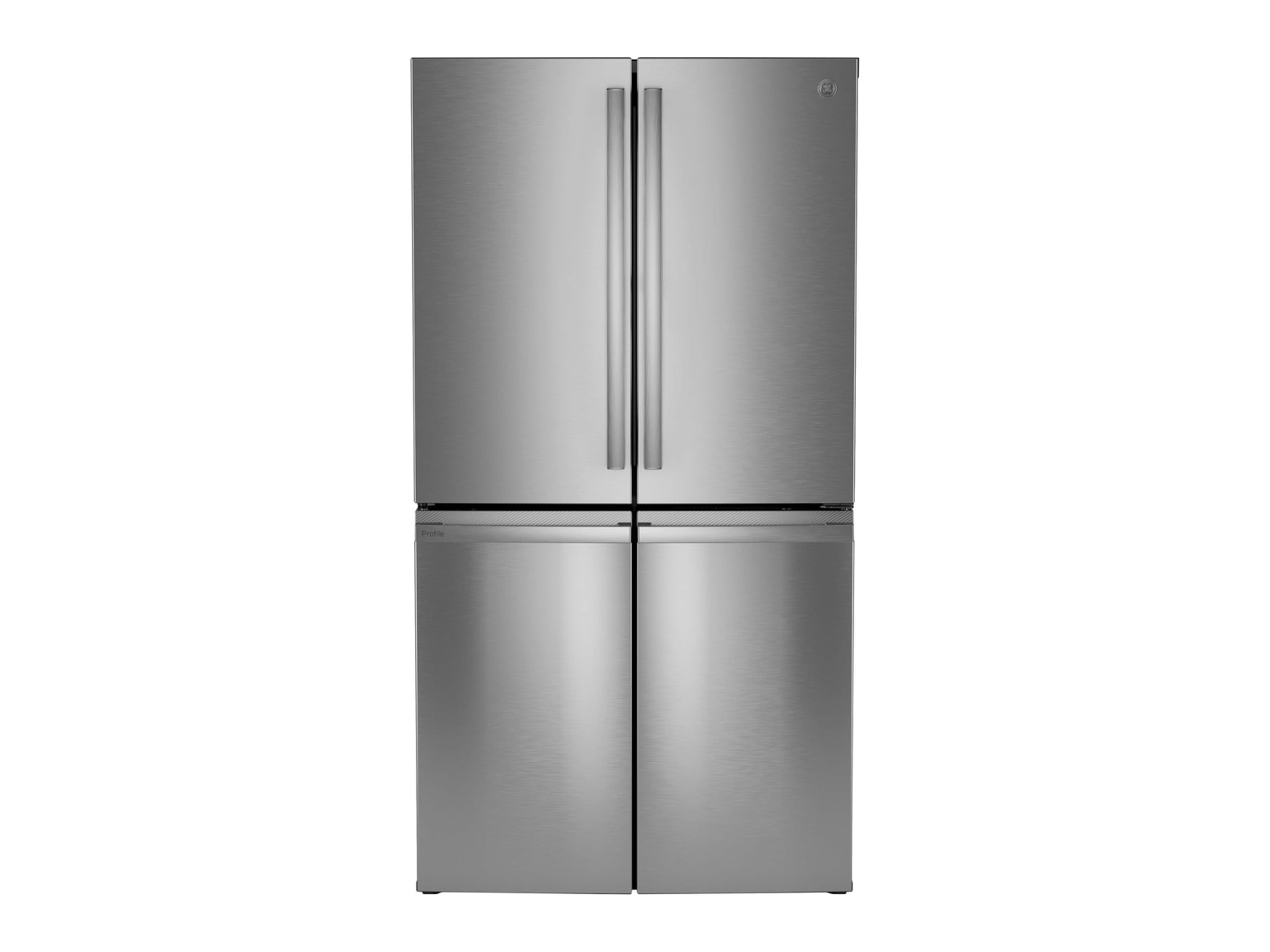 GE Appliances - PAD28BYTFS 36 in. 28 Cu. Ft. 4-Door French Door Smart Refrigerators