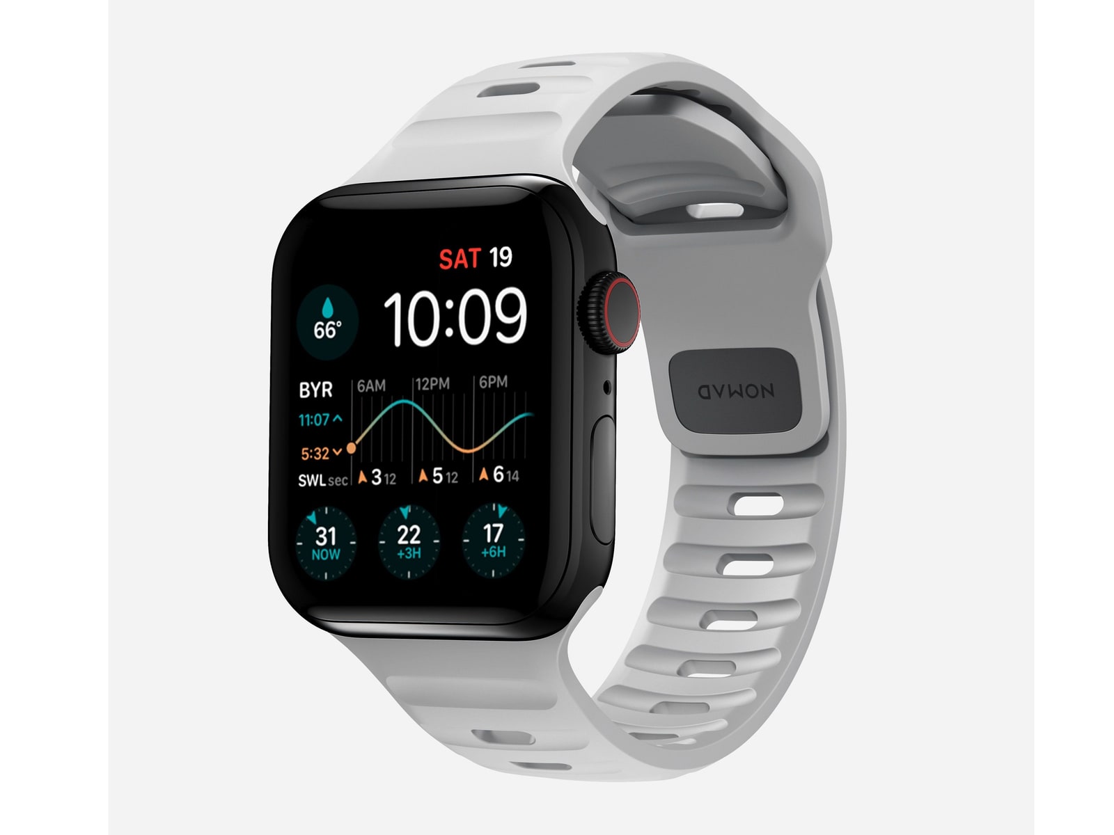 Nomad - Sport Band - 41mm/42mm Watch Bands - Lunar Gray