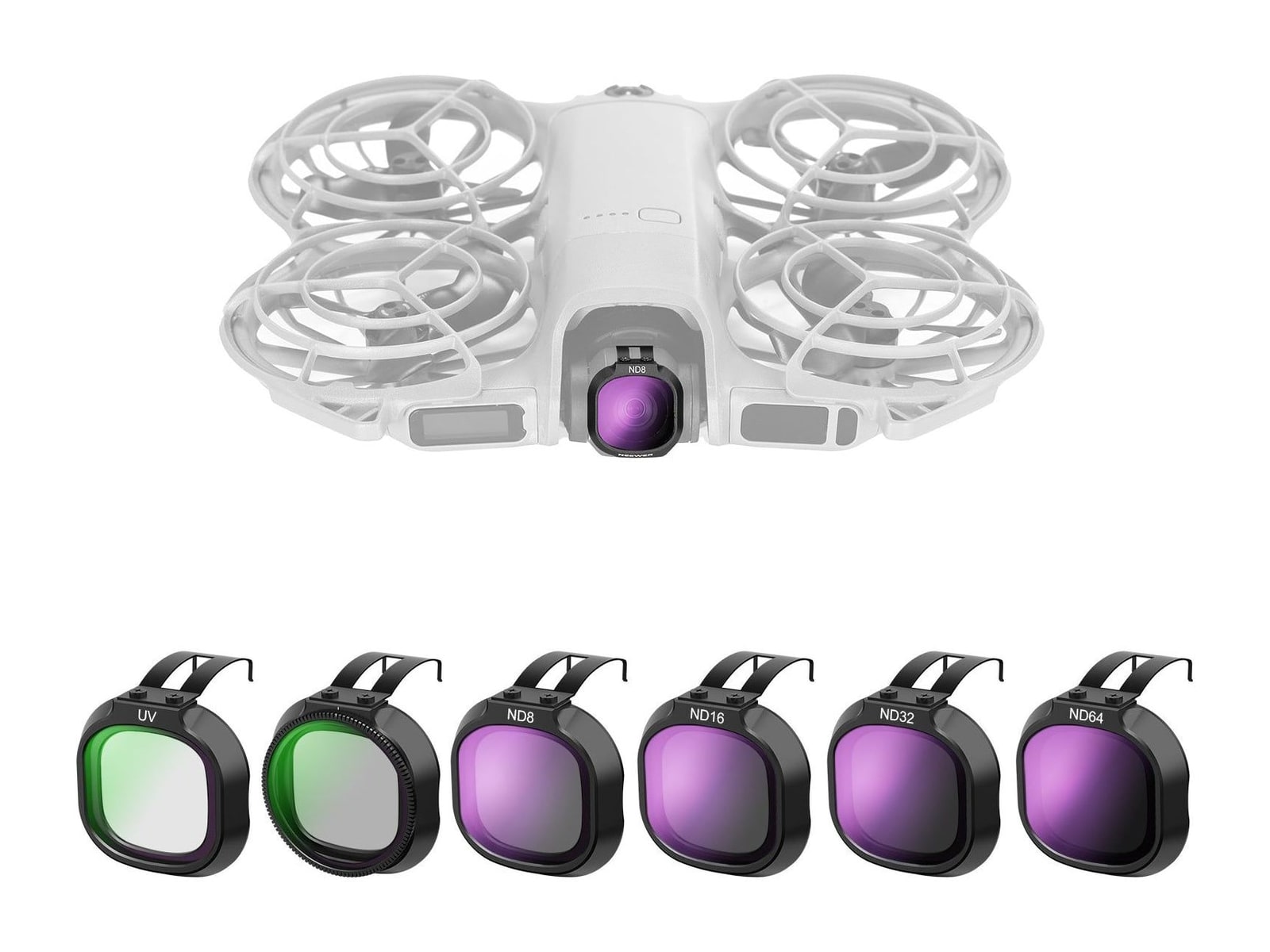 Neewer - Filter Set Compatible with DJI NEO 2 Camera Accessories