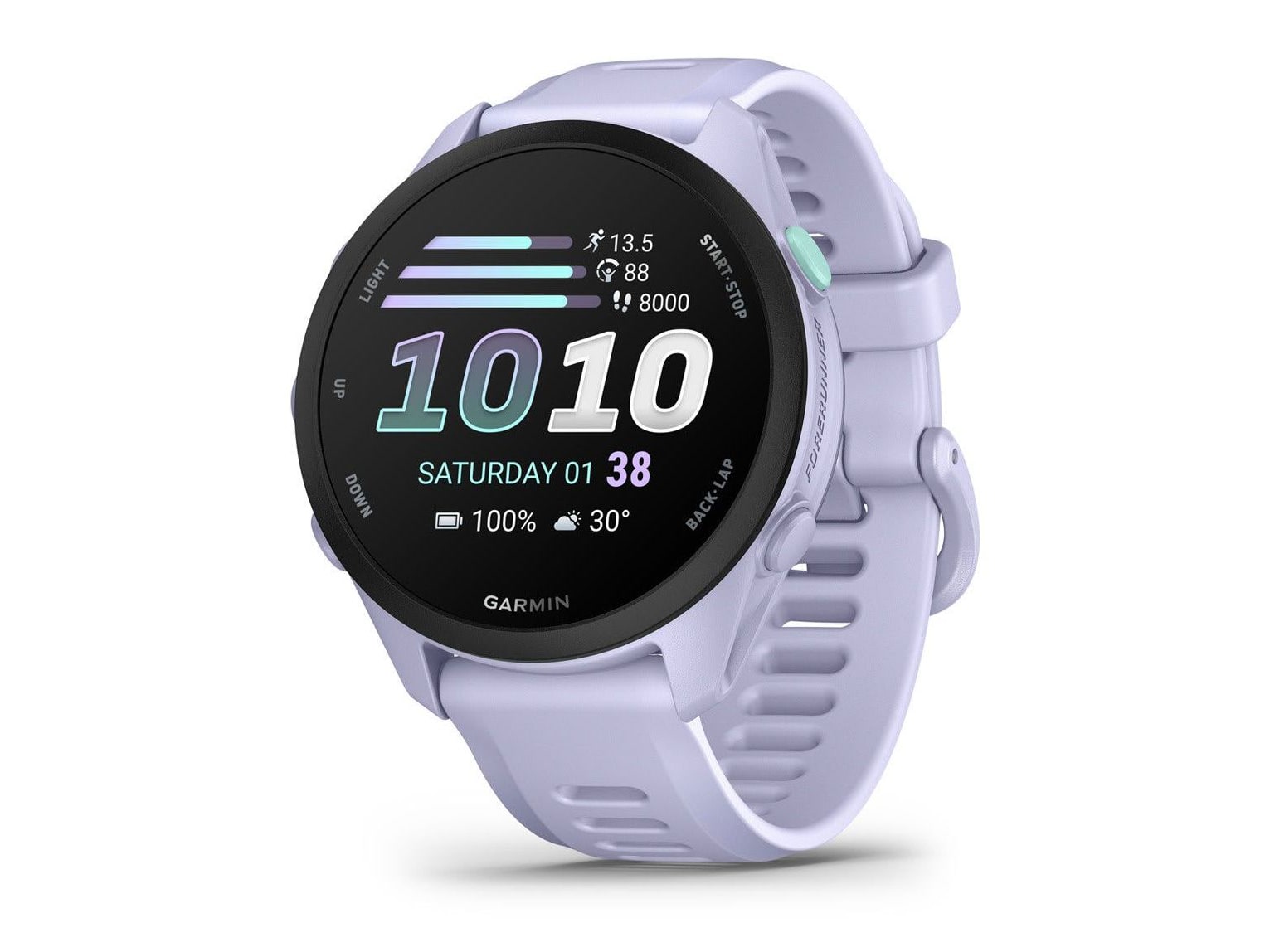 Garmin - Forerunner 70, Cool Lavender Smart Watches - Purple