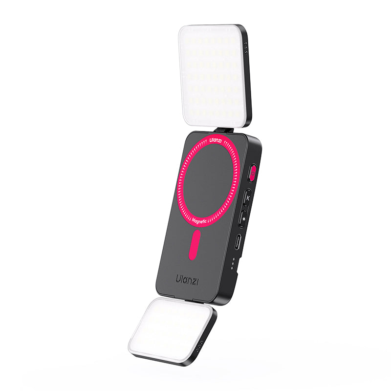 Ulanzi - GL01 GlowUp Fill Light for Smartphone Camera Accessories - Black