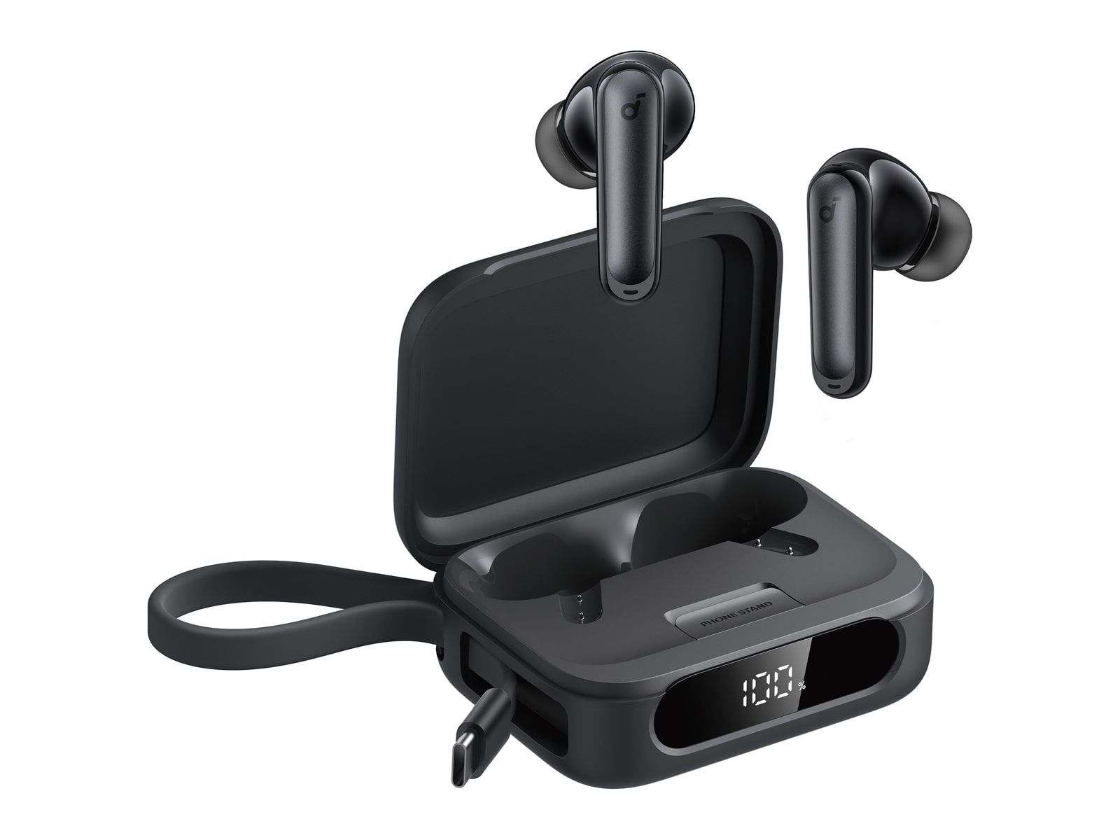 Soundcore - P41i Bluetooth True Wireless Earbuds - Black