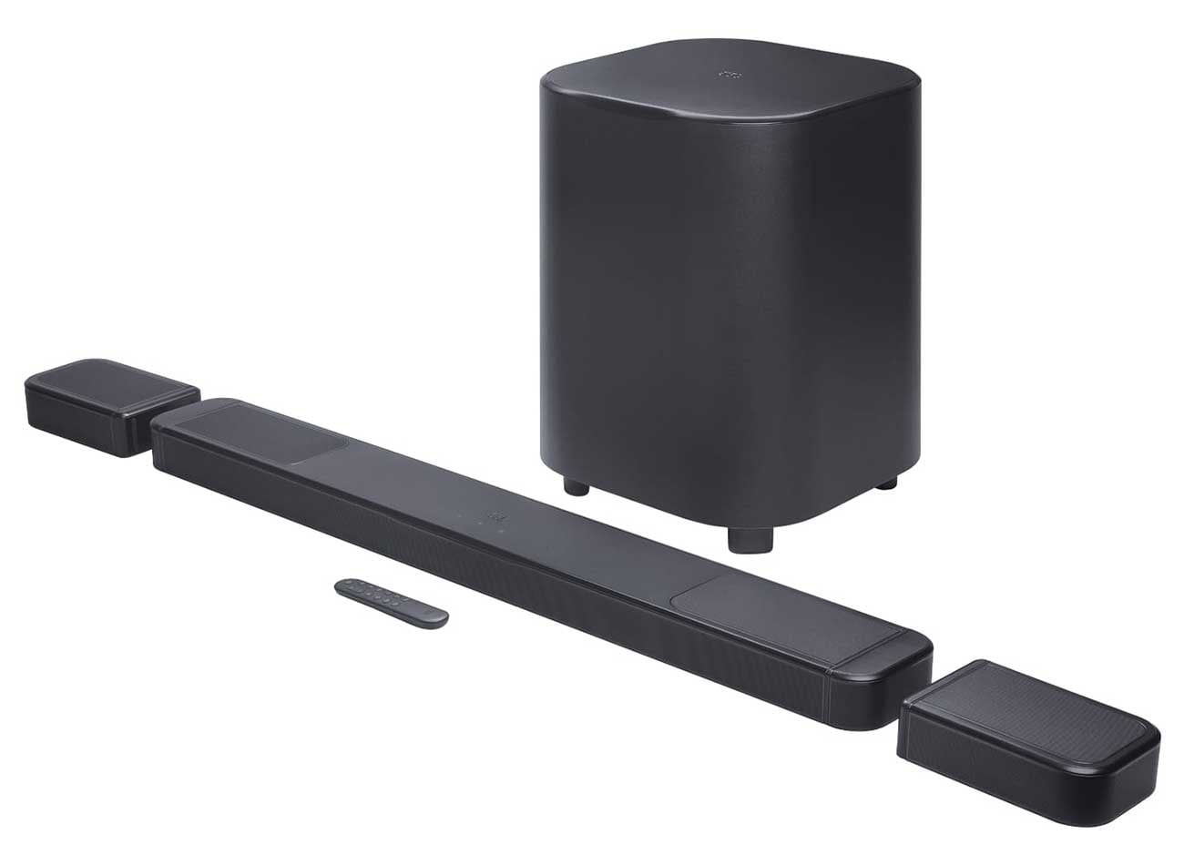 JBL - Bar 1300XMK2 Wi-Fi, Bluetooth 5.4 Soundbars - Black
