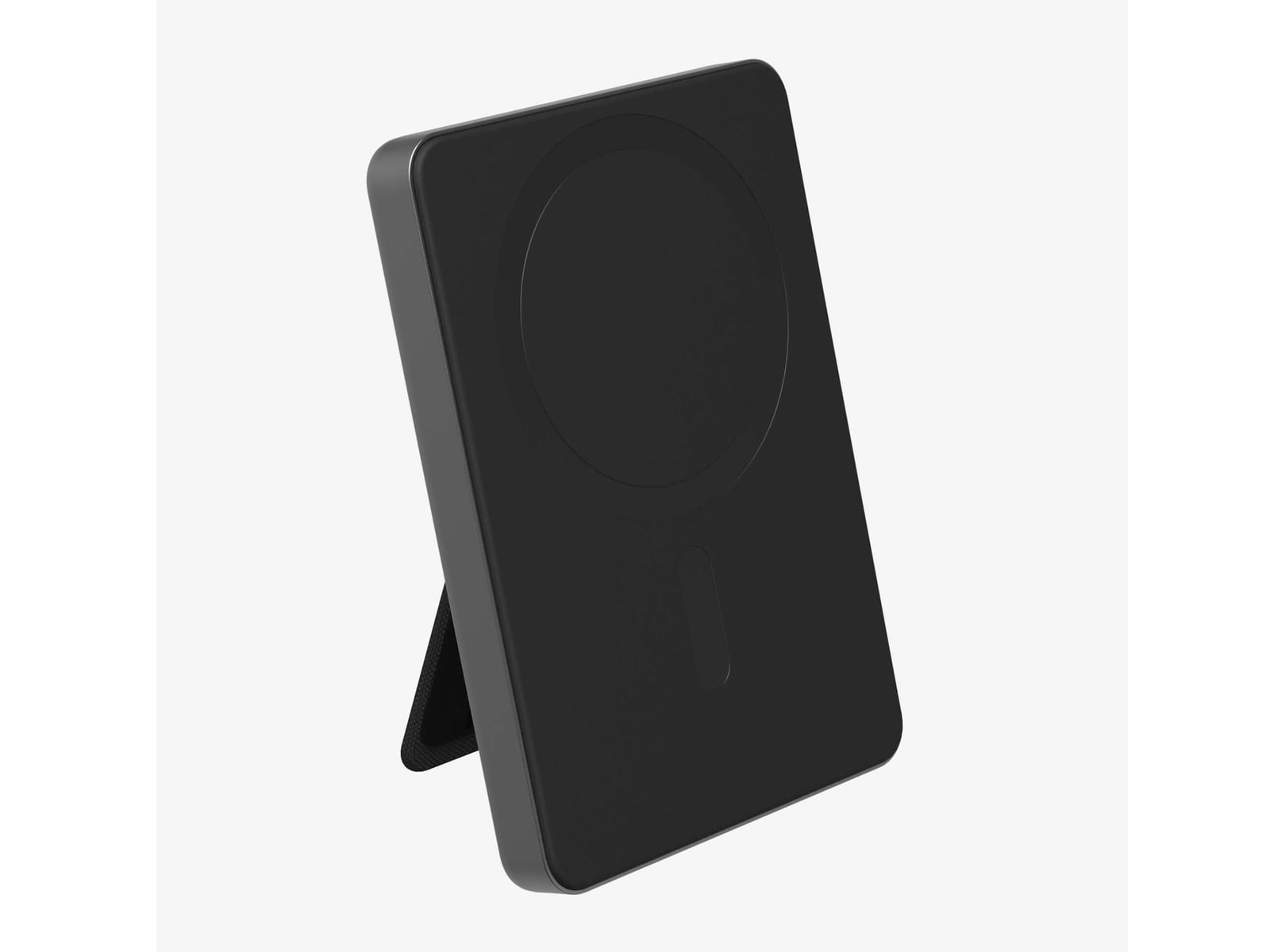 mophie - Slim Wireless 5K Powerstation with Stand Black Power Banks