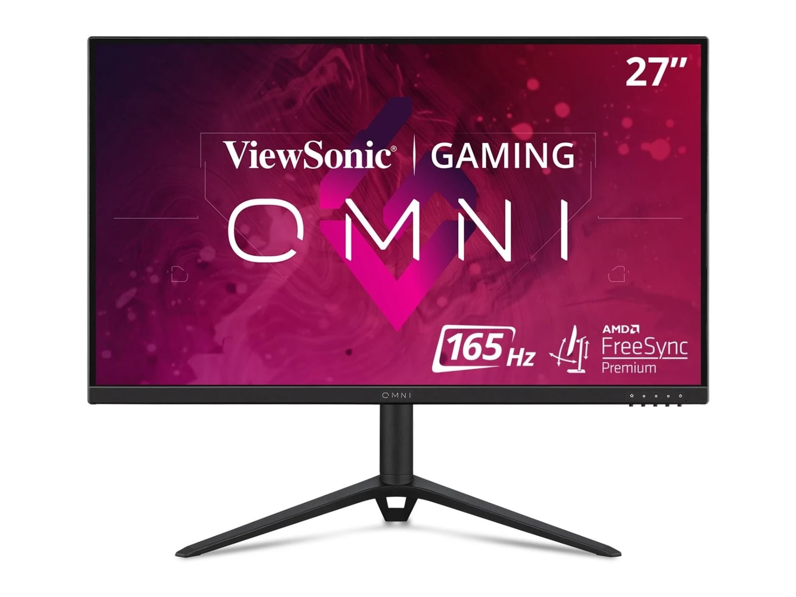 ViewSonic - 27" OMNI VX2728J FHD 165Hz Gaming Monitors - Black