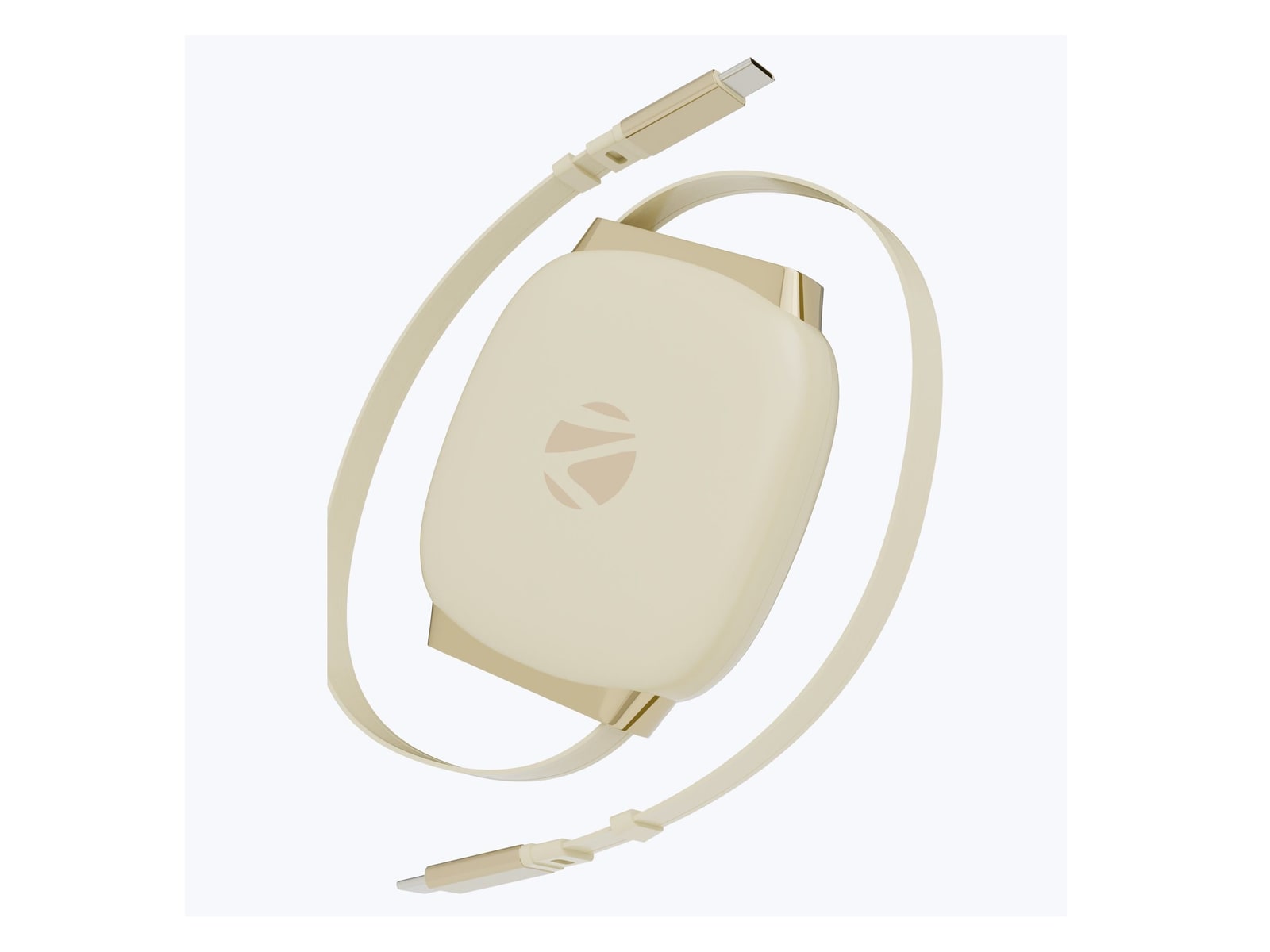 Zebronics - Zeb WATTZ 100RCC1 Gold USB-C Cables