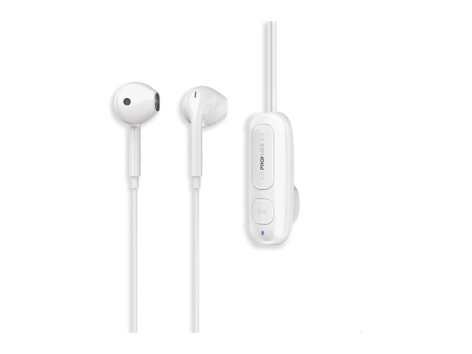 Promate - Latch True Wireless Earbuds - White