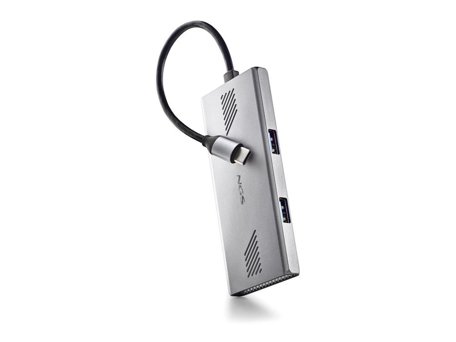 NGS - WONDERDUO-C USB Hubs - Silver