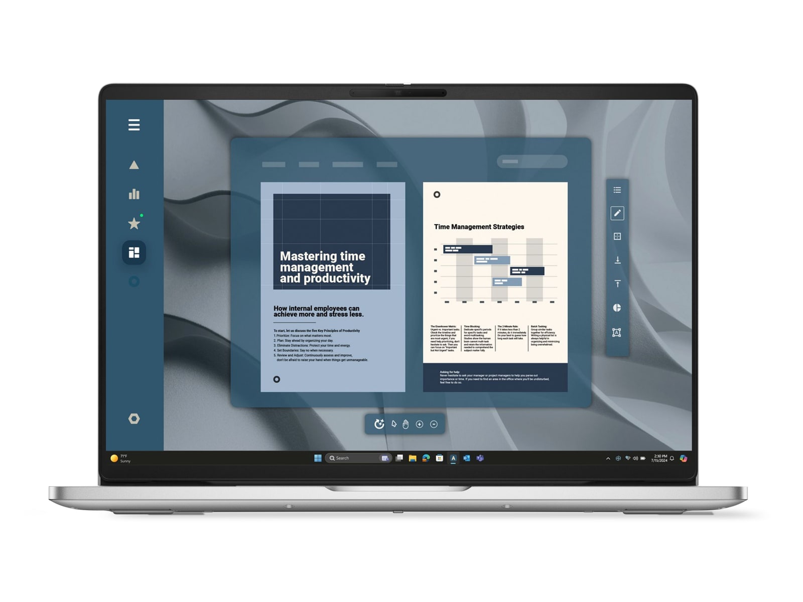 Dell - Pro 16 PC16255 16" - AMD Ryzen AI 7 PRO 350 chip - 16GB Memory - 512GB SSD - Platinum (EU)