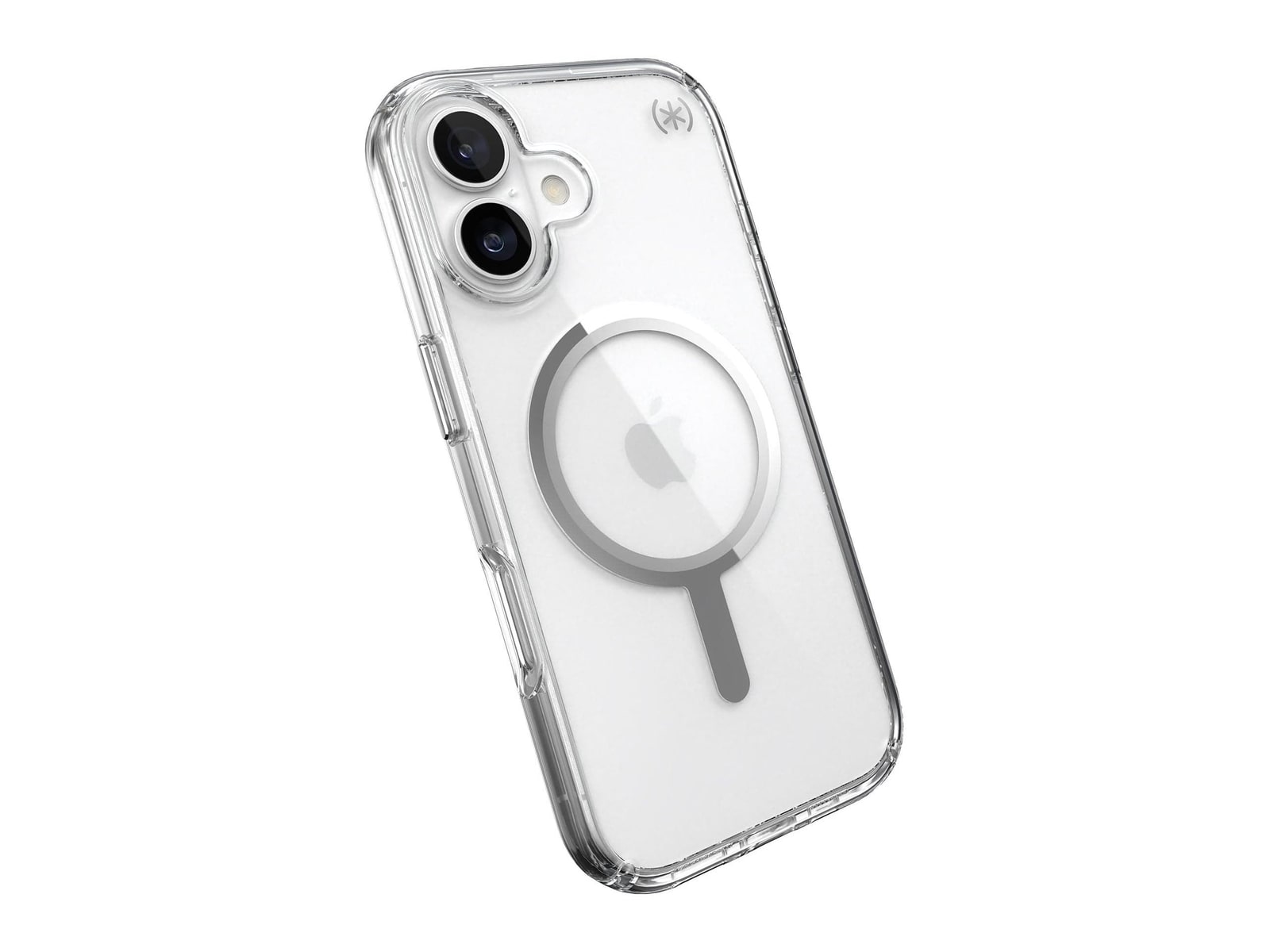 Speck - Presidio Perfect-Clear MagSafe - iPhone 17 - Clear/Silver