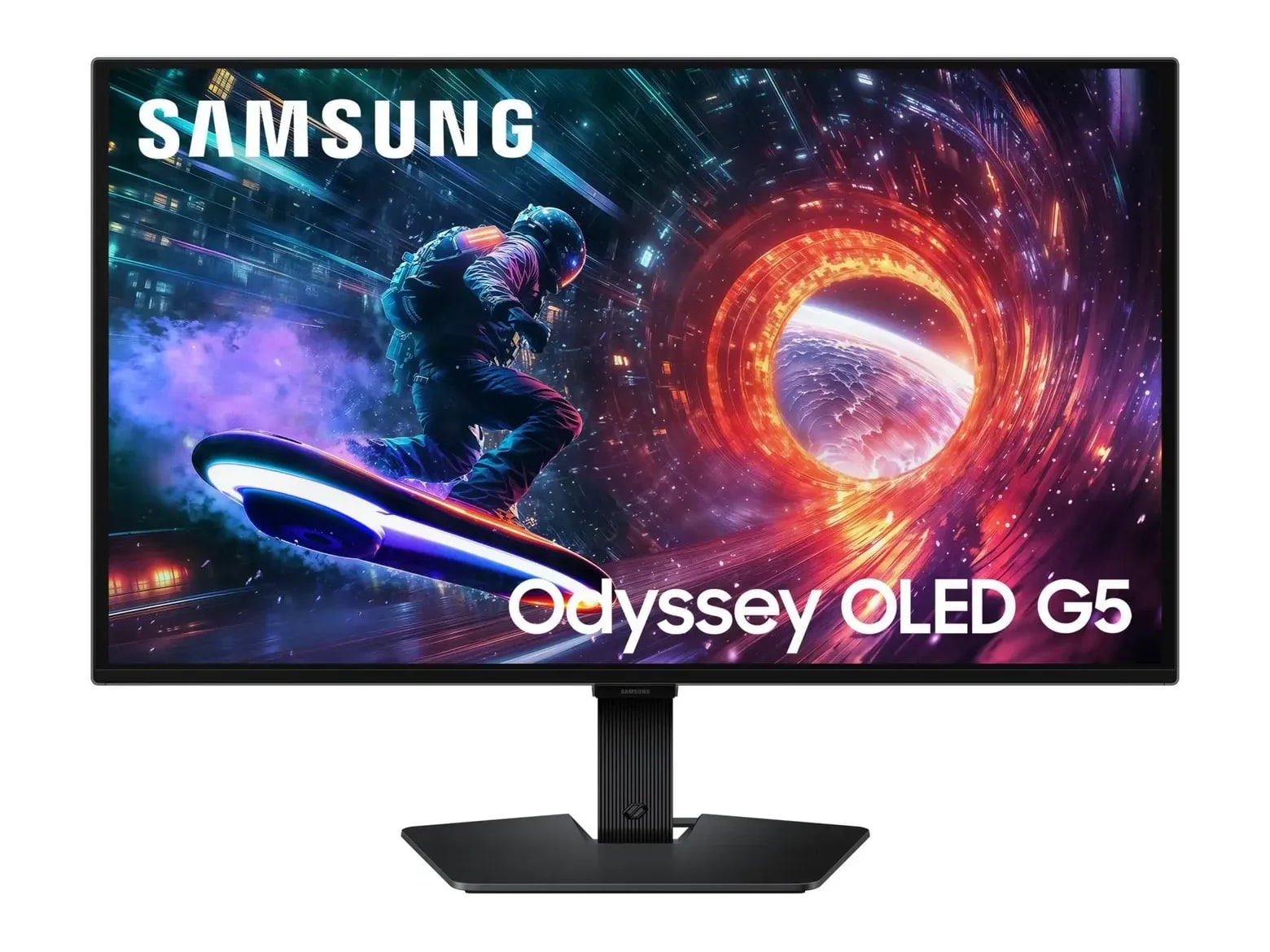 Samsung - 27" Odyssey OLED G5 S27FG506S QHD 180Hz Gaming Monitors - Black