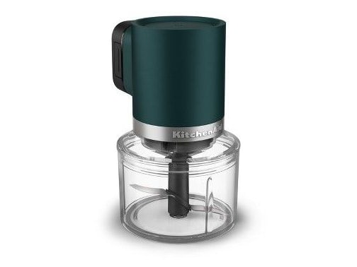 KitchenAid - Go Cordless Top Down Food Chopper 3.5 Cup Shaded Palm Food Processors