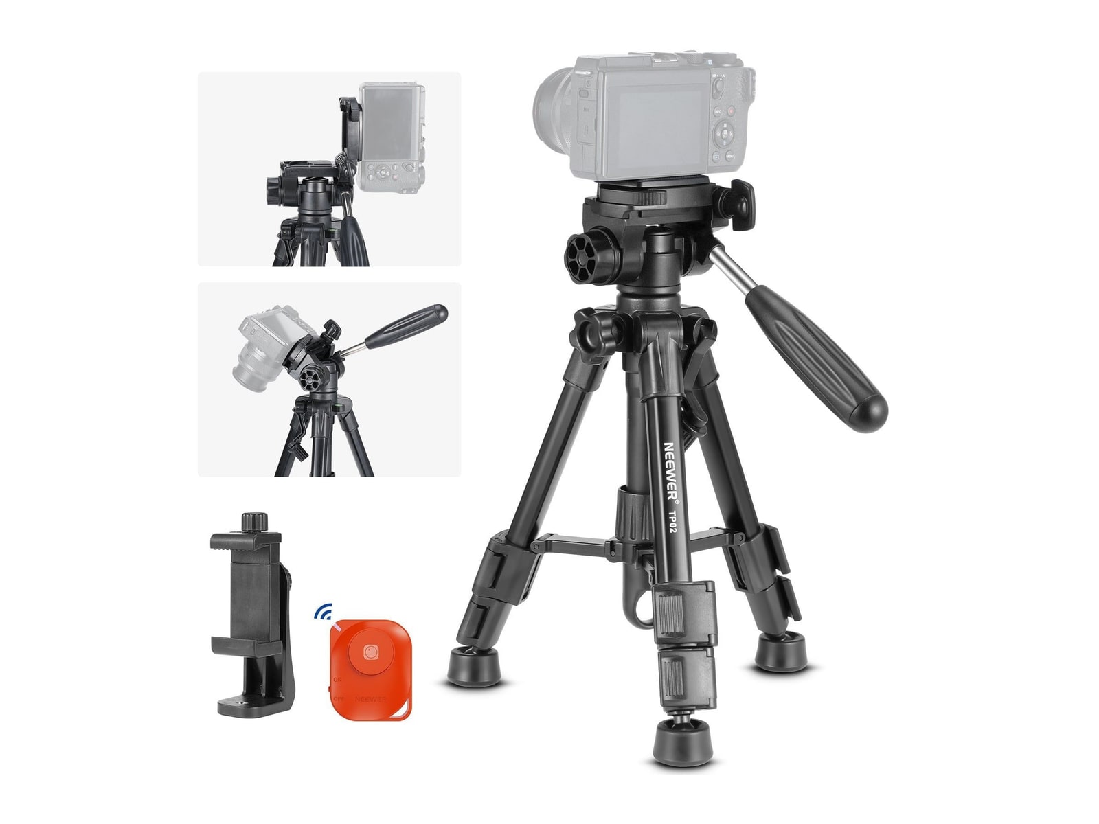Neewer - BASICS TP02 Desktop Mini Tripod Camera Accessories