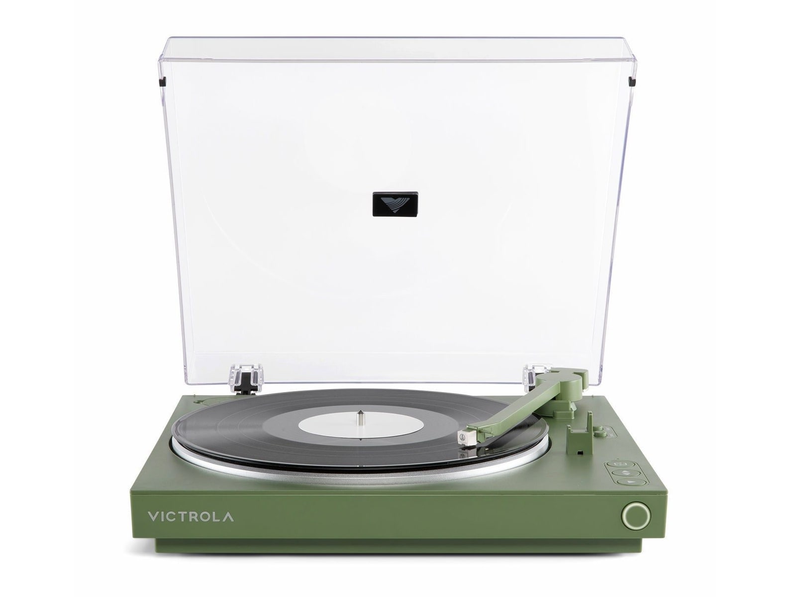 Victrola - Automatic Turntable Bluetooth Turntables & CD Players - Matte Green