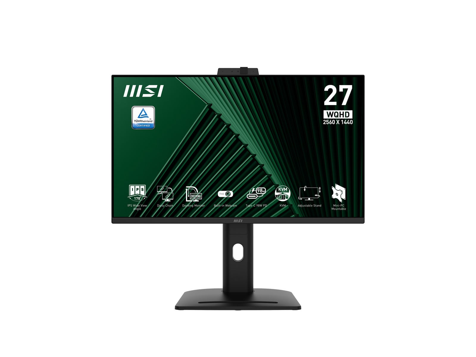 MSI - 27" PRO MP275QPDGDE WQHD 100Hz Professional Monitors