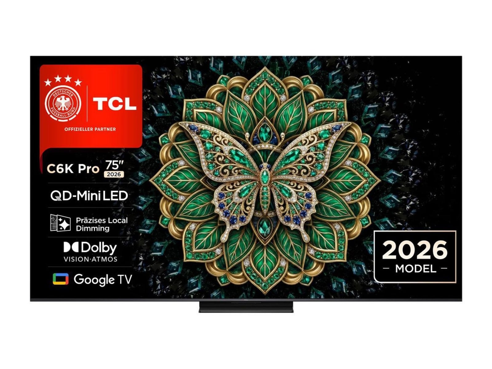 TCL - 75" C6K Pro Series QD-Mini LED 4K/8K TVs (EU)