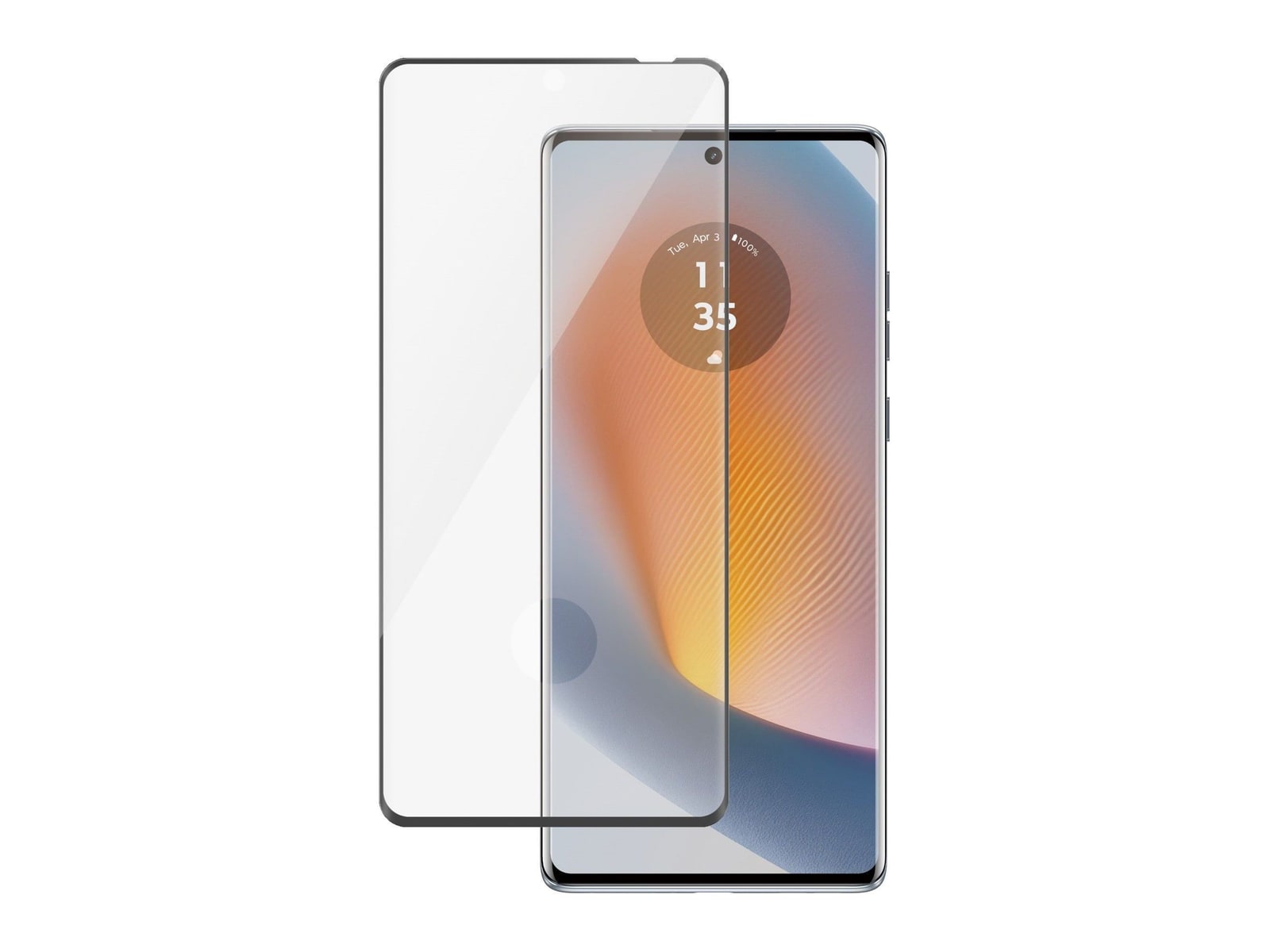 PanzerGlass - Screen Protector Motorola edge 50 Fusion Ultra-Wide Fit