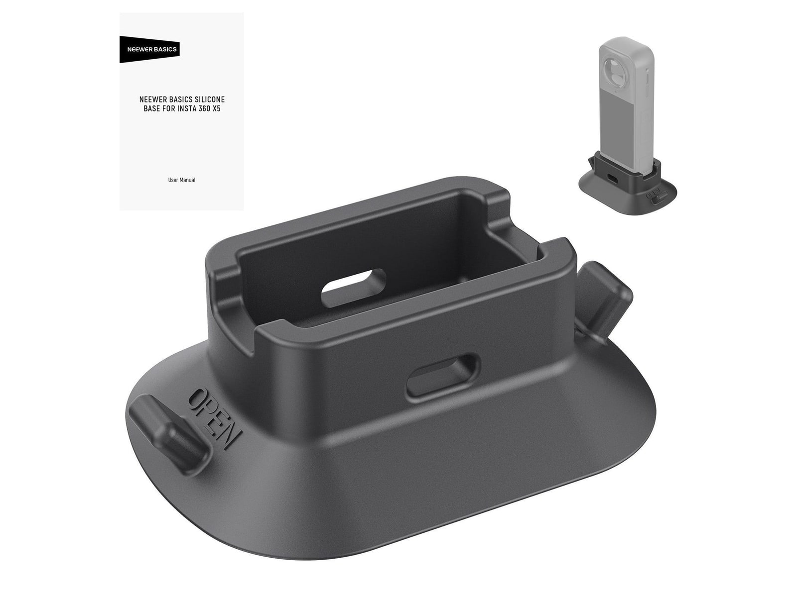 Neewer - AC036 Silicone Stand Base For Insta360 x5 Camera Accessories