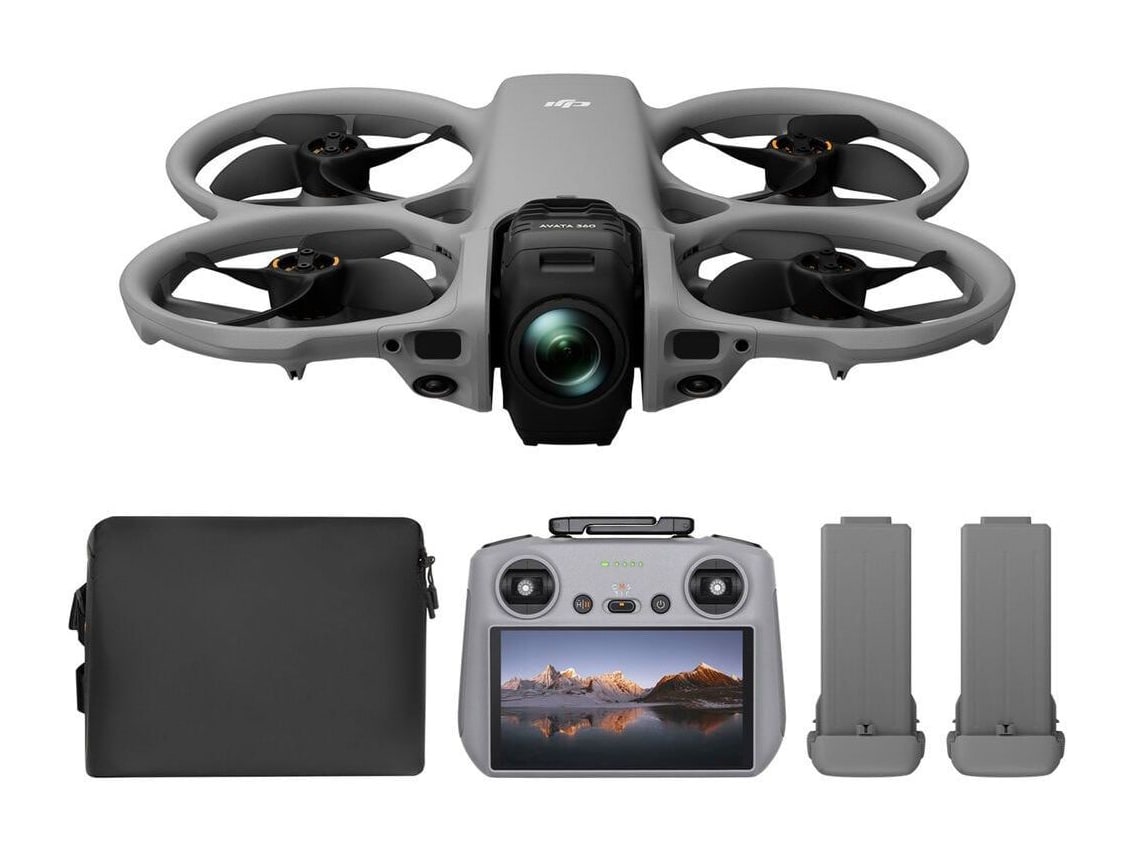DJI - Avata 360 8K Drone Fly More Combo with RC 2 Remote Consumer Drones