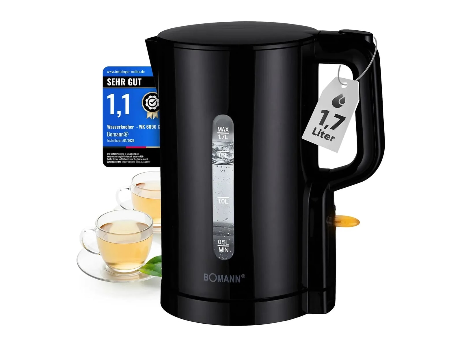 Bomann - WK 6090 CB Electric Kettles