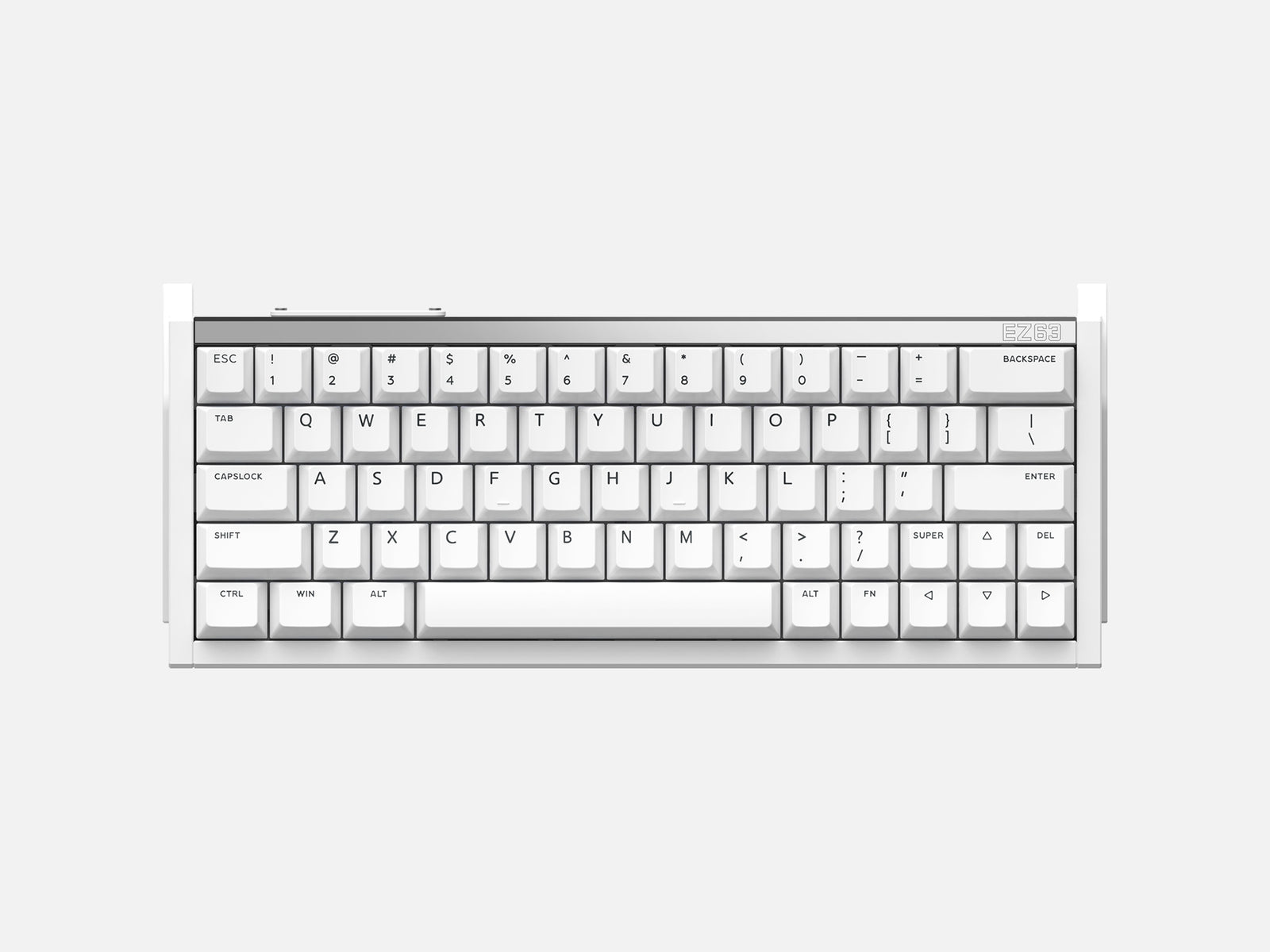 IQUNIX - EZ63 Magnetic Jade Pro Mechanical Keyboards - White Elf