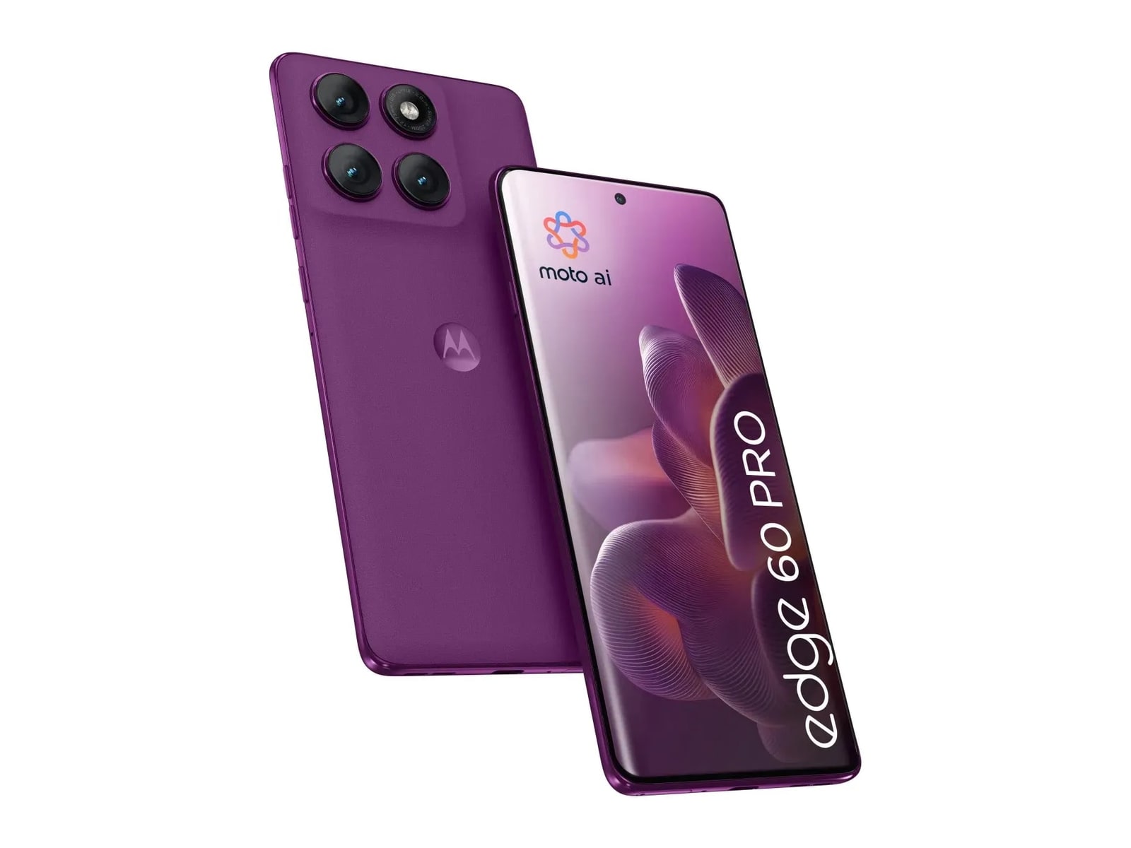Motorola - Edge 60 Pro 5G 512GB - Pantone Sparkling Grape