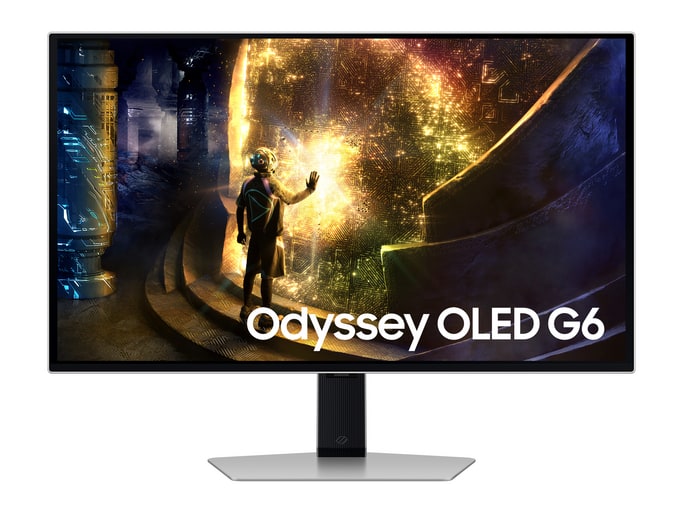 Samsung - 27" Odyssey OLED G6 G61SD QHD 240Hz Gaming Monitors (EU)