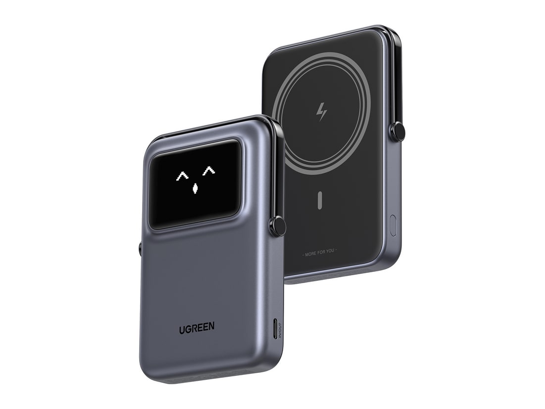 UGREEN - Uno Magnetic Wireless 10000mAh Black Power Banks