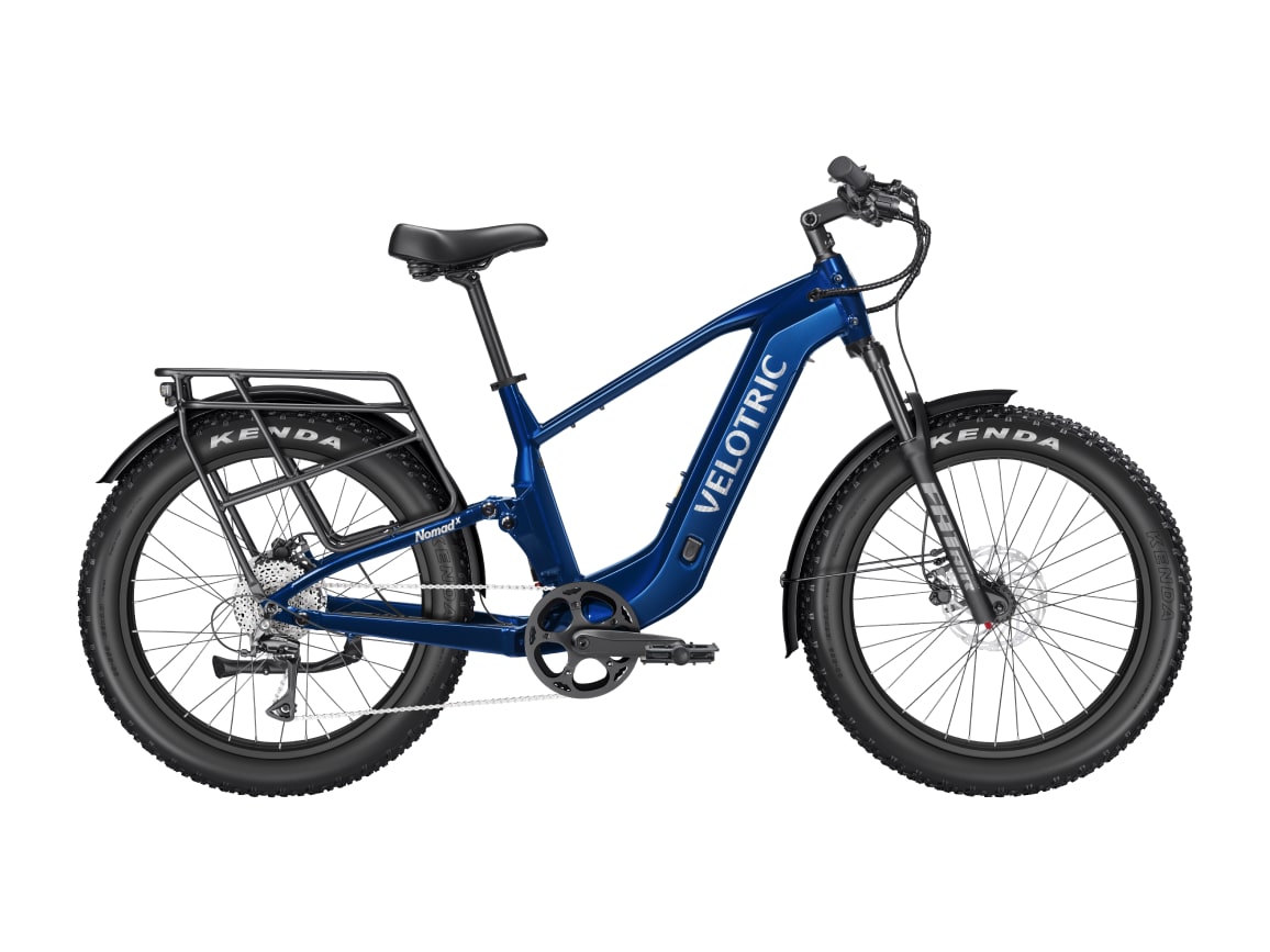 Velotric - Nomad 2X High-Step Royal Blue Electric Bikes