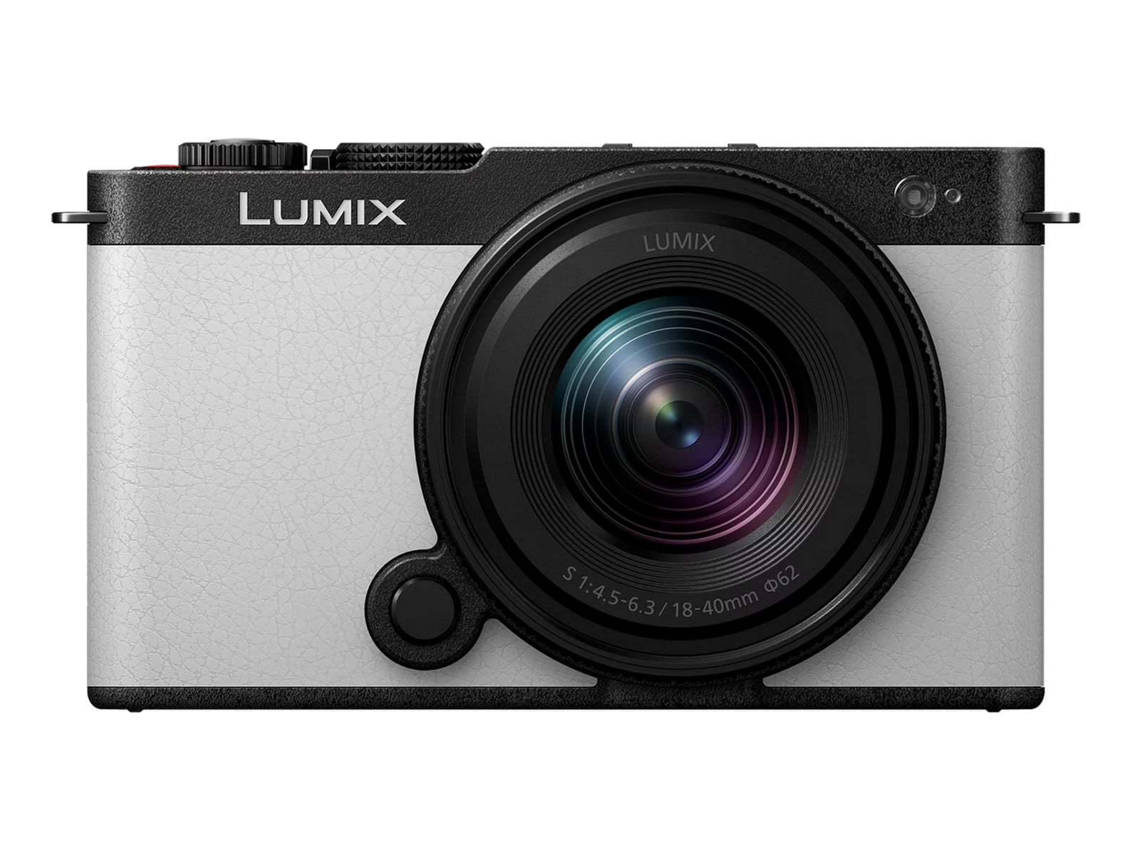 Panasonic - LUMIX S9 24.2MP Mirrorless Cameras with S 18-40mm F4.5-6.3 Lens - Smoky White (UK)