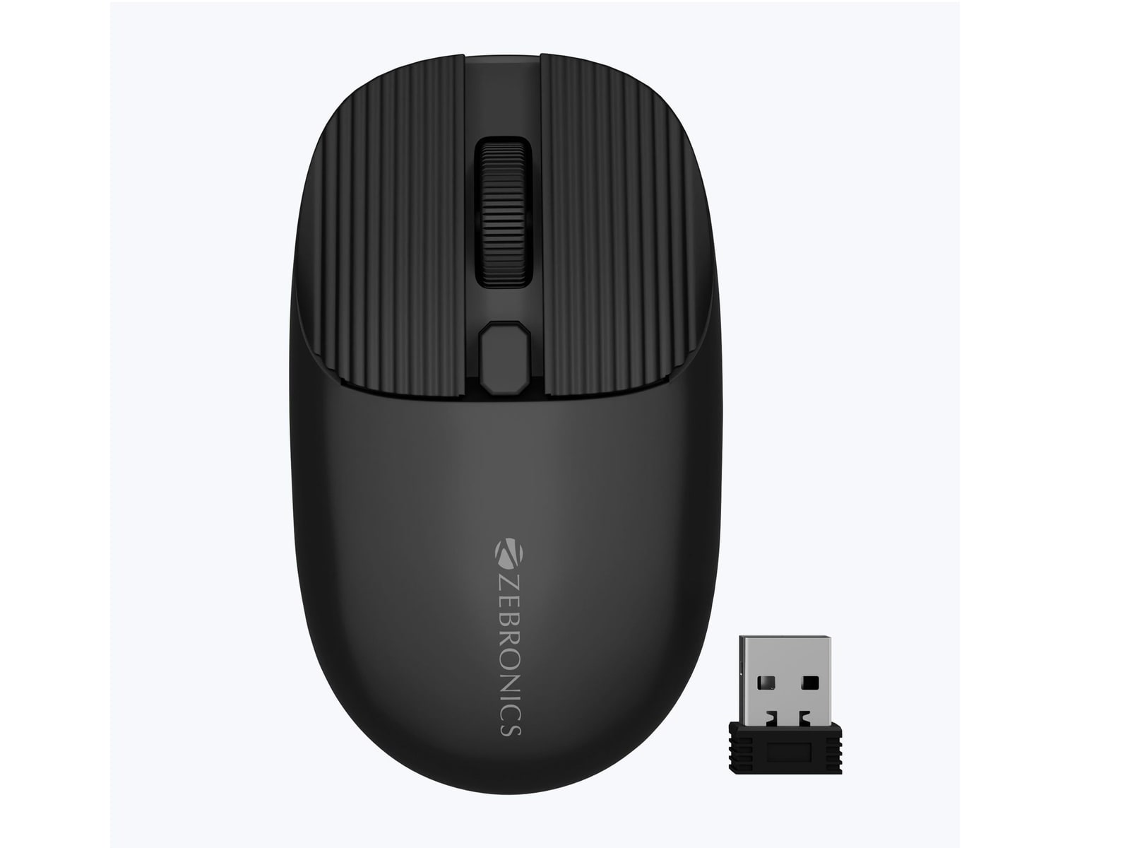 Zebronics - Zeb Freego Pro Wireless Mice - Black