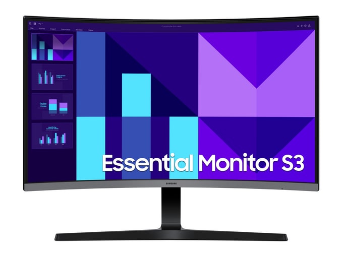 Samsung - 27" Essential Monitor S3 S39GD Full HD 100Hz Professional Monitors (EU)