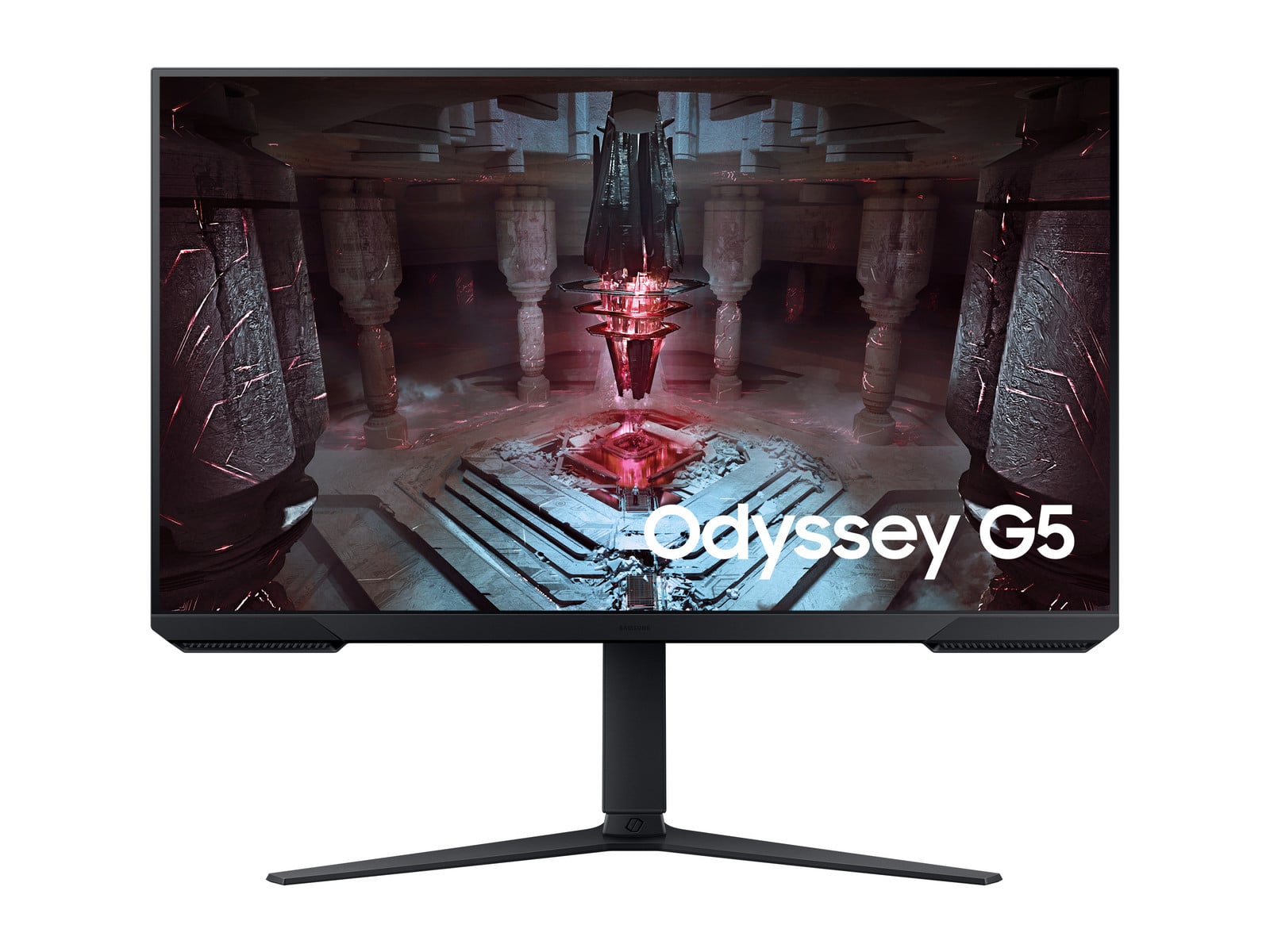 Samsung - 32" Odyssey G5 S32CG510E WQHD 165Hz Gaming Monitors - Black