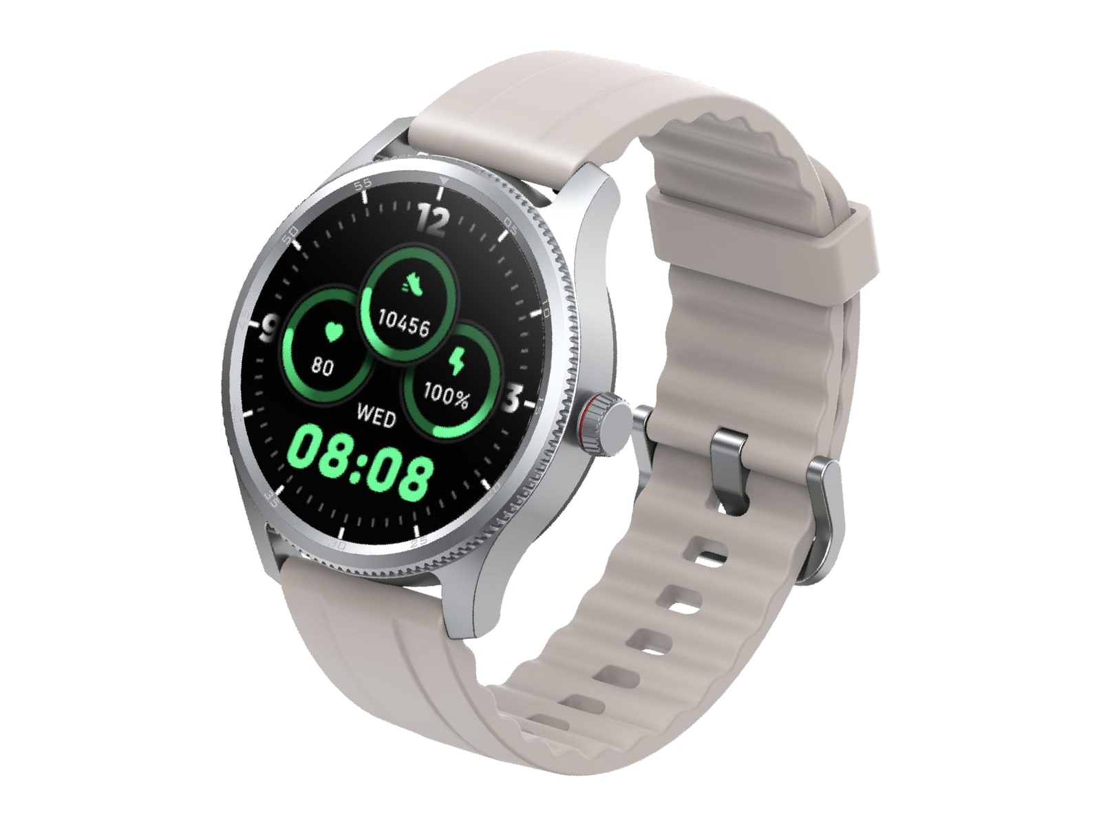 MOMAX - 1-Wear Smart Watch Smart Watches - Silver