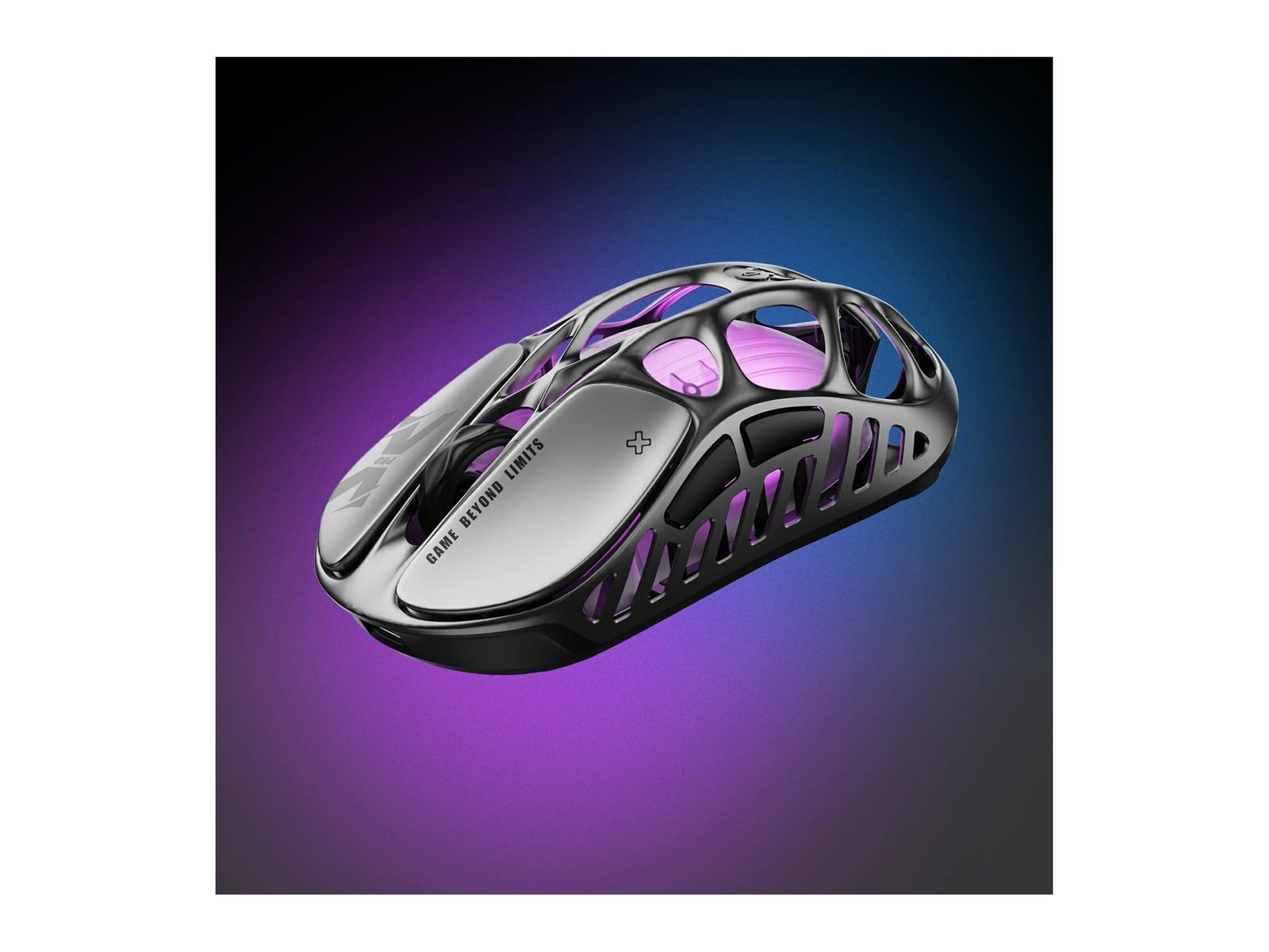 GravaStar - Mercury X Pro 8KHz Wireless Mice - Interstellar Silver